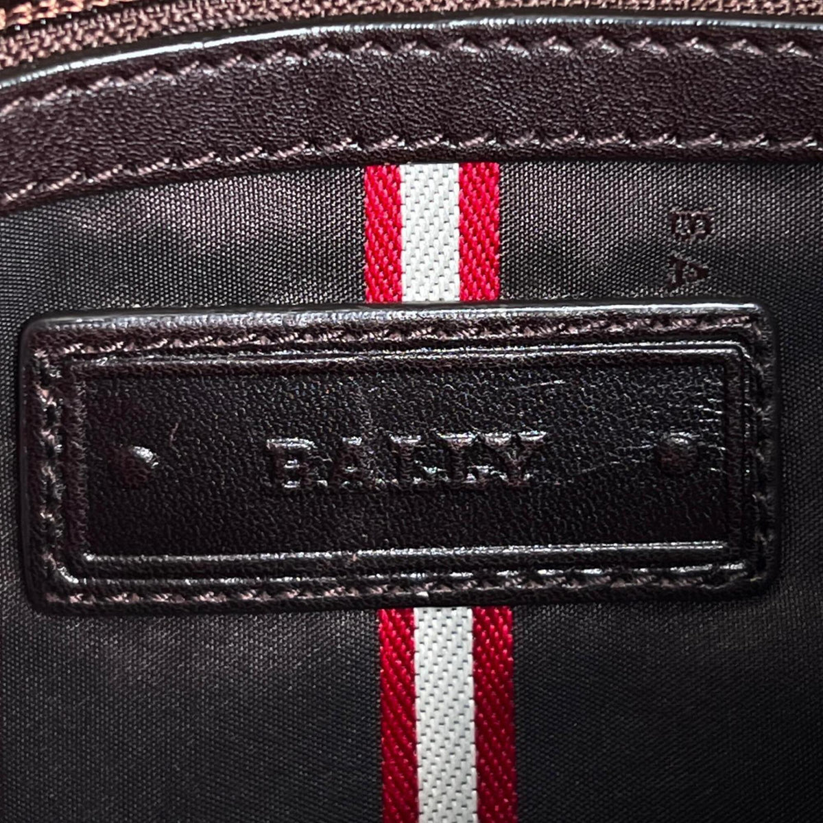 Bally Dark Brown Leather Shoulder Bag (Pre-Owned)