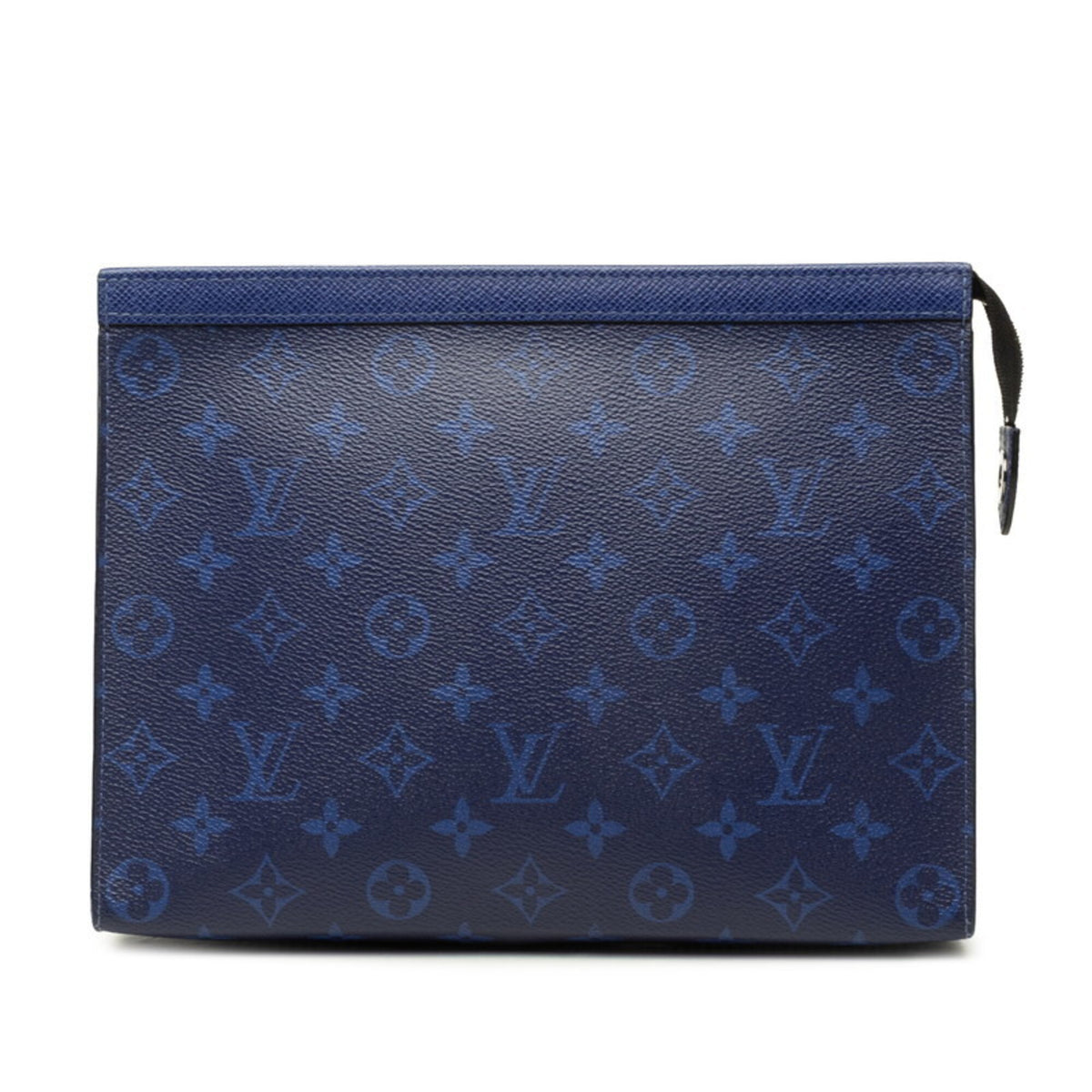 Louis Vuitton Cobalt Taigarama Clutch Bag Pochette (Pre-Owned)
