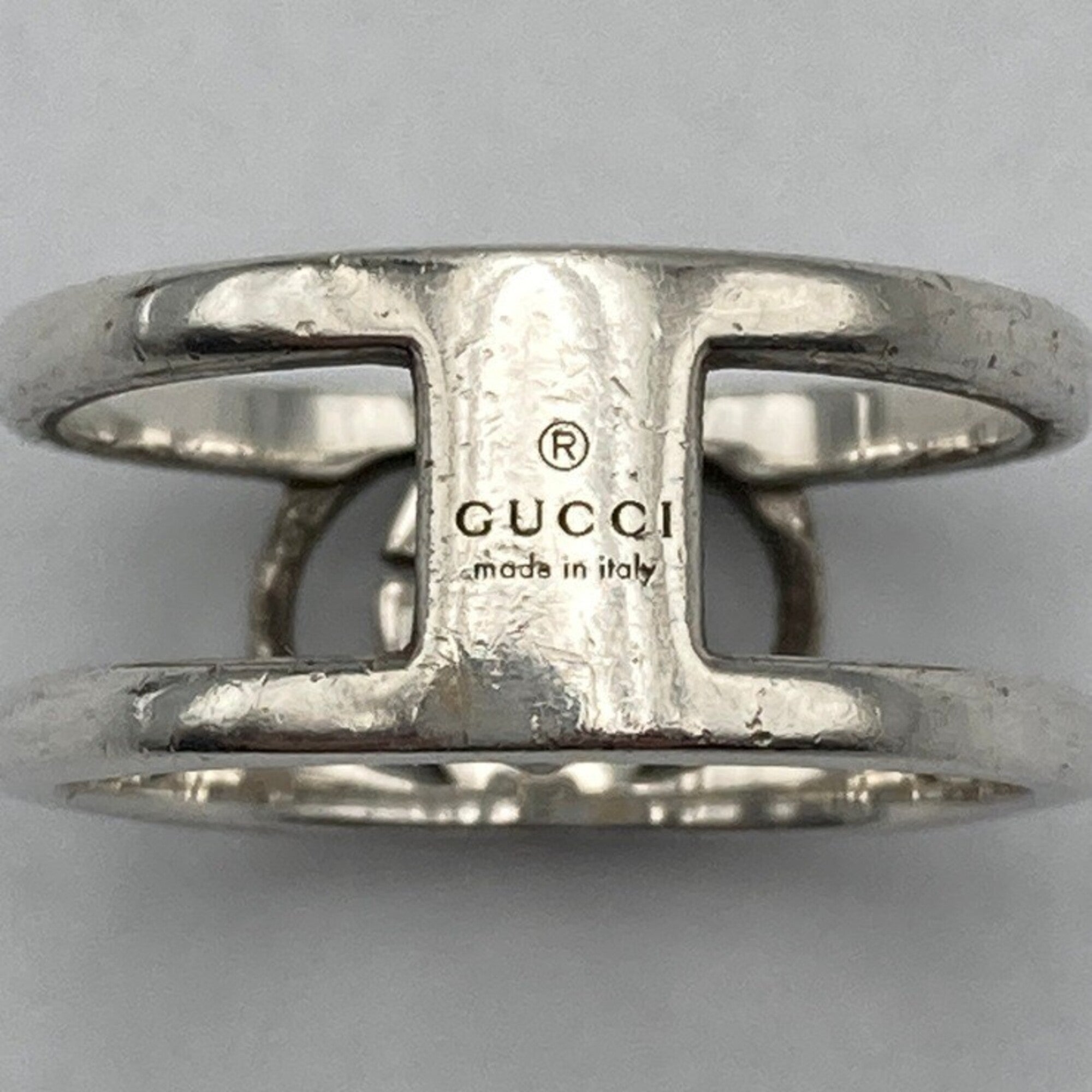 Gucci Silver 925 Band Ring (Pre-Owned)