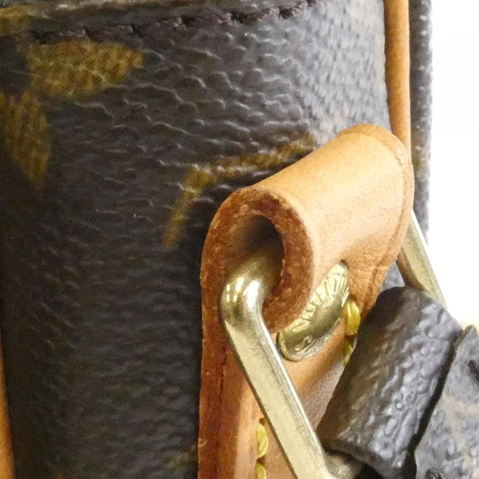 Louis Vuitton Brown Coated Canvas Shoulder Bag (Pre-Owned)