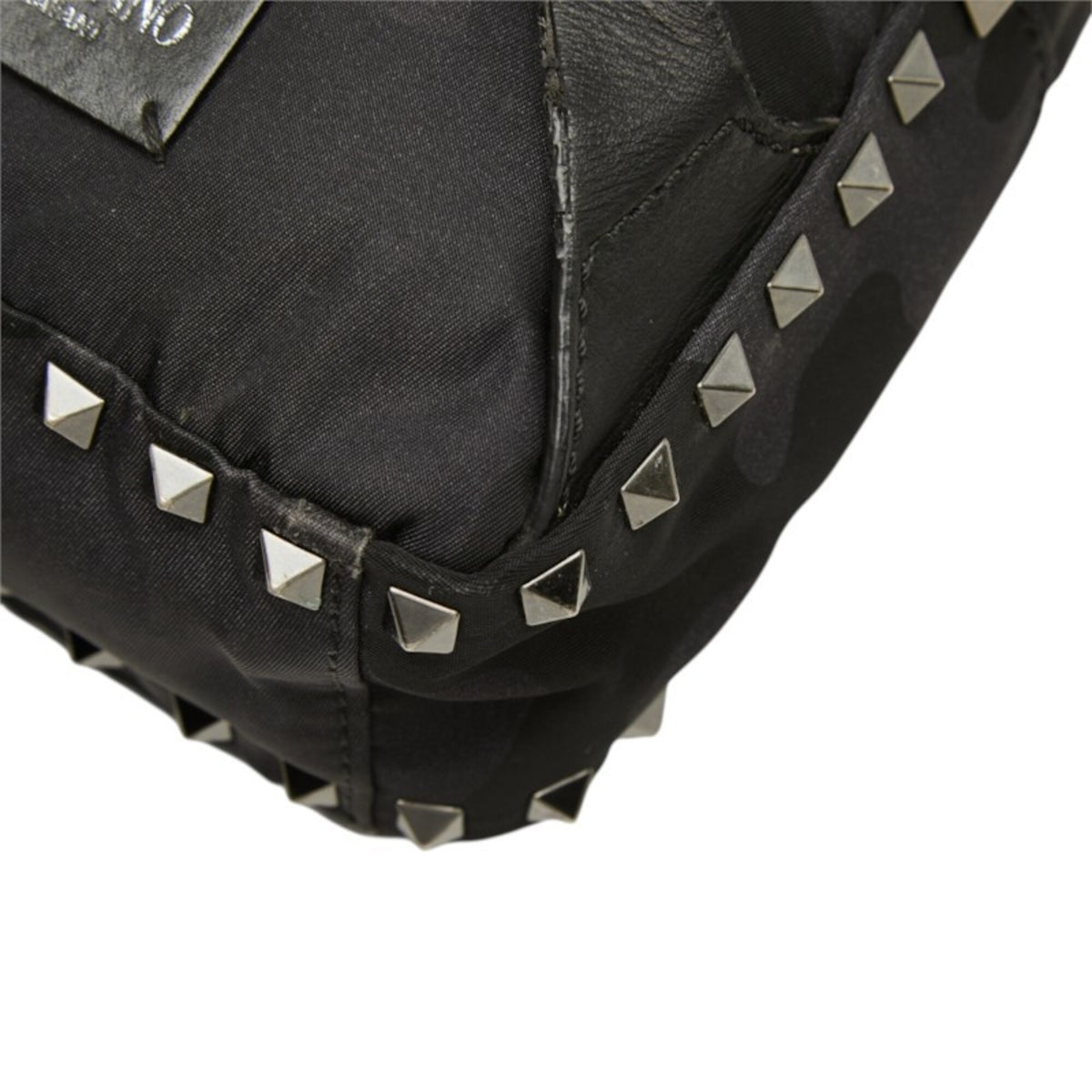 Valentino Black Leather Backpack (Pre-Owned)