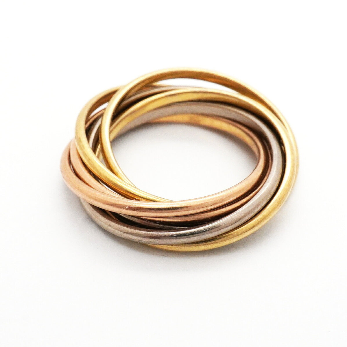 Cartier Yellow Gold (18K) Pink Gold (18K) White Gold (18K) Band Ring (Pre-Owned)