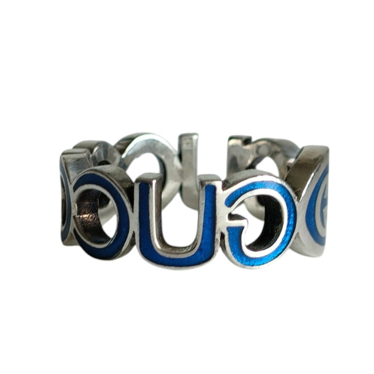 Gucci Silver 925 Band Ring (Pre-Owned)
