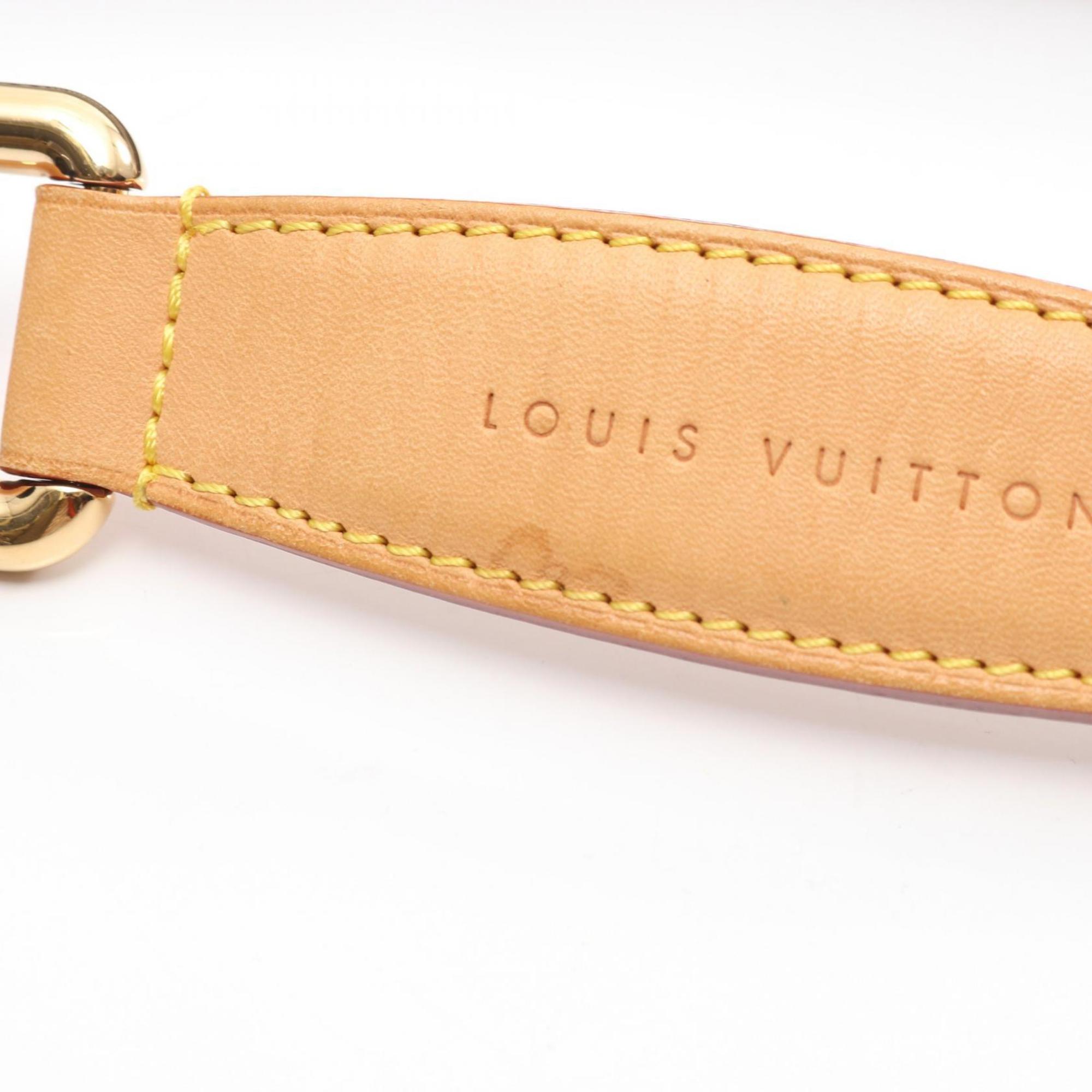 Louis Vuitton Brown Monogram Coated Canvas Leather Handbag Shoulder Bag (Pre-Owned)
