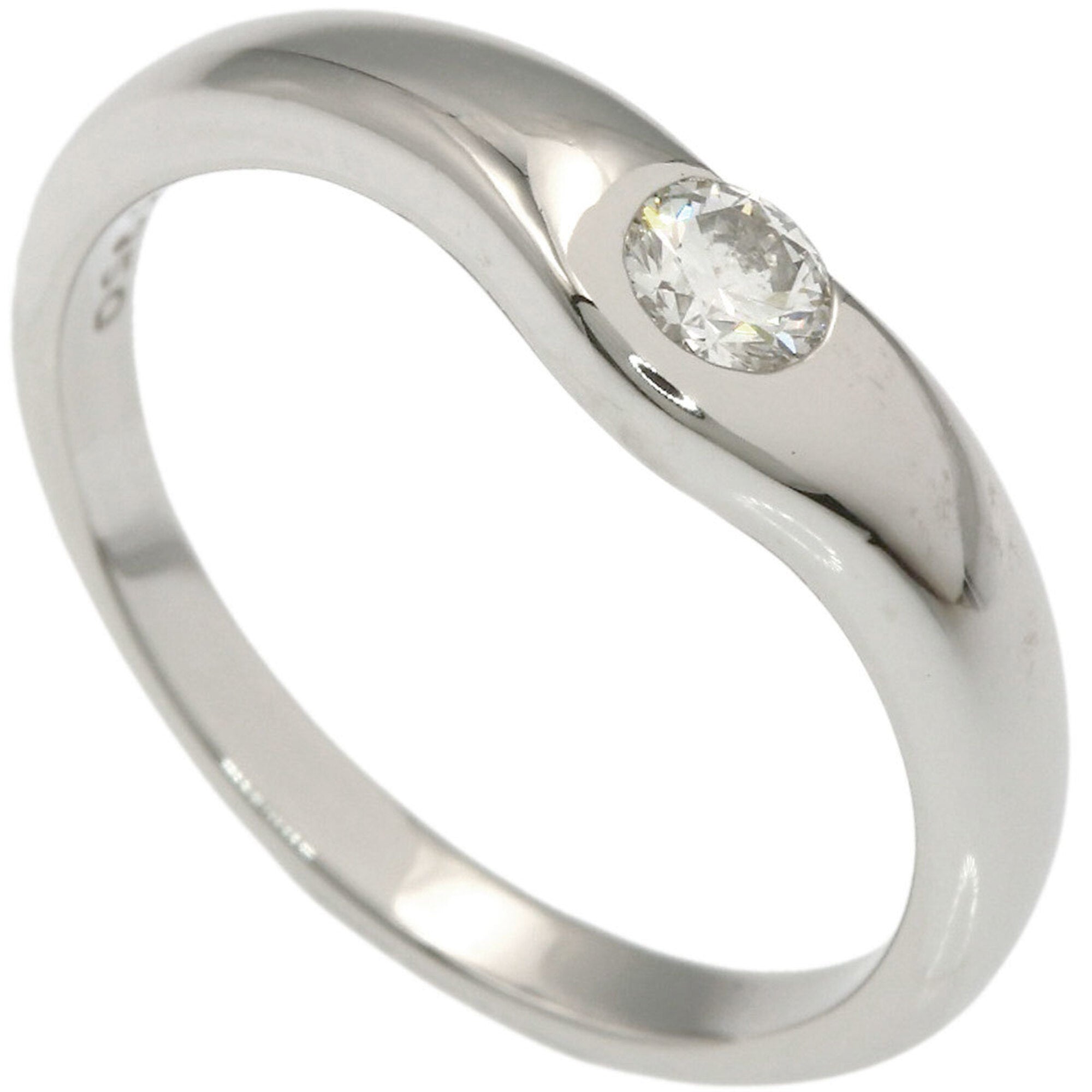 Tiffany Platinum 950 Band Ring (Pre-Owned)