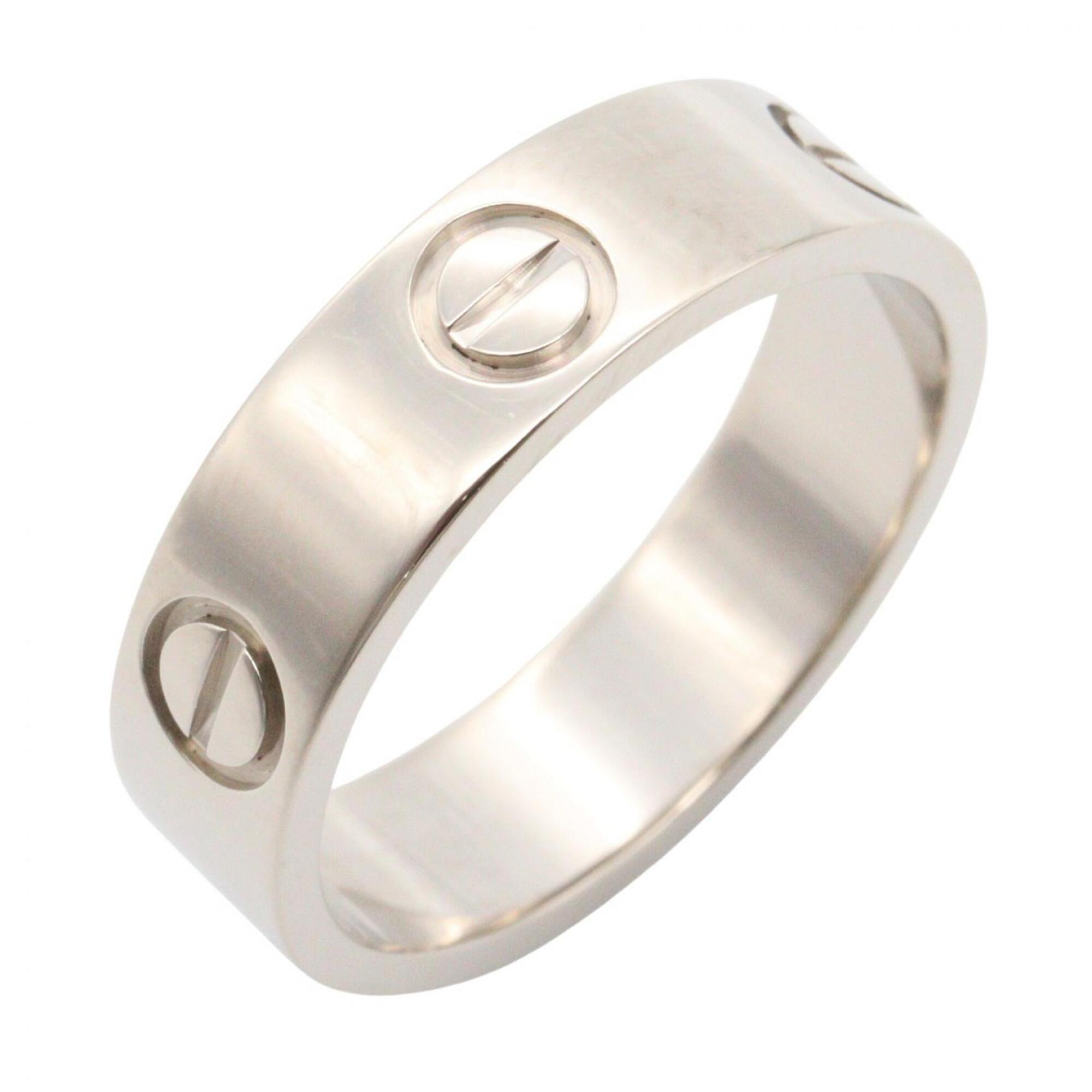 Cartier White Gold White Gold (18K) Band Ring (Pre-Owned)