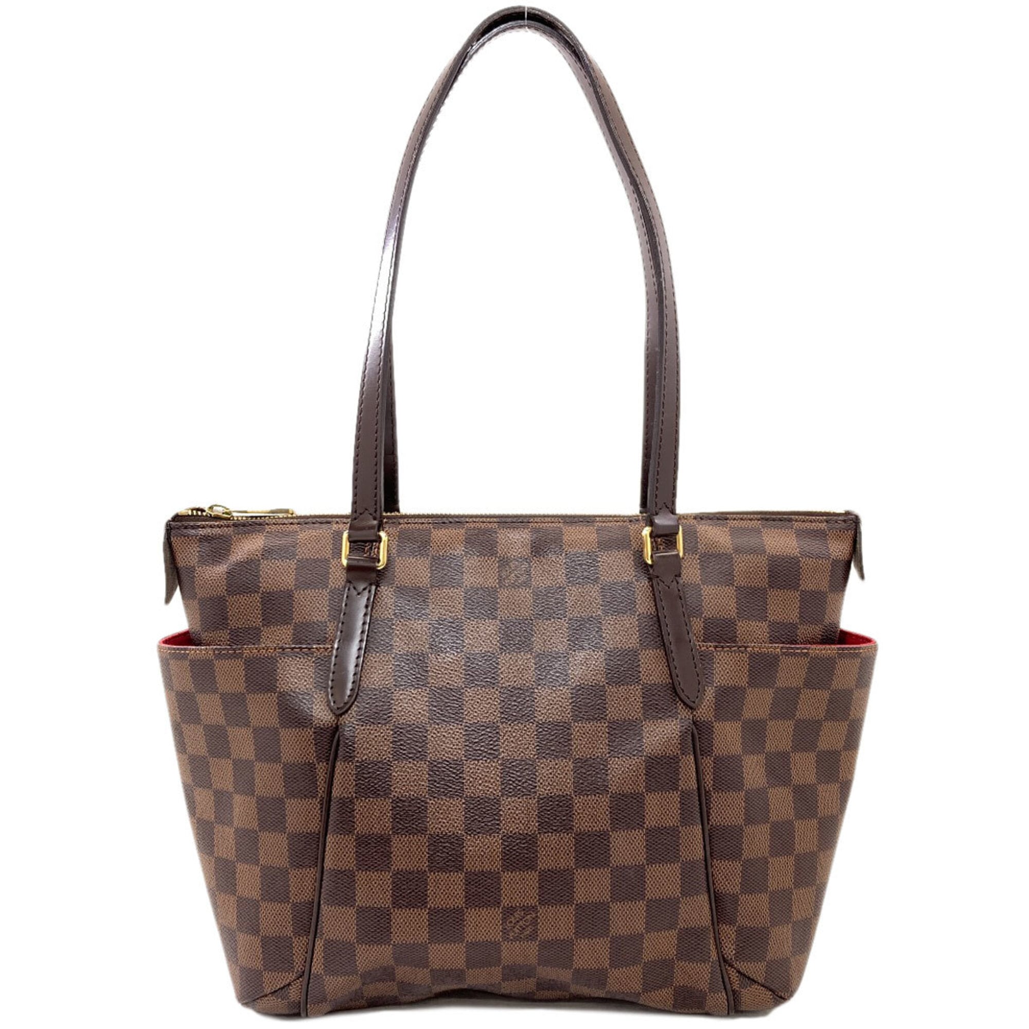 Louis Vuitton Damier Canvas Ebene Damier Canvas Tote Bag (Pre-Owned)