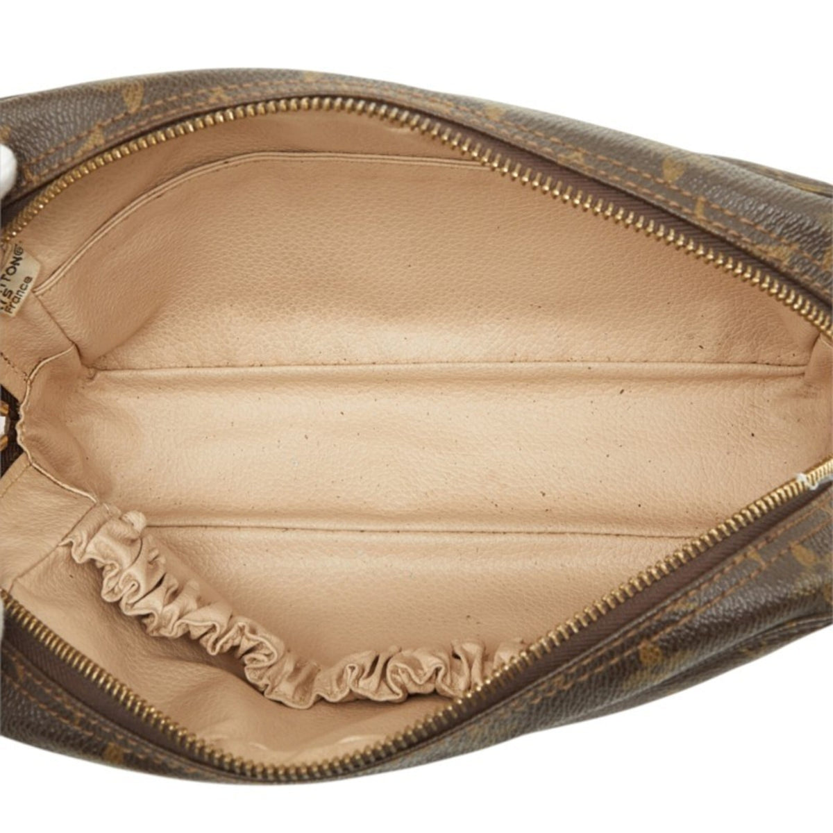 Louis Vuitton Brown Pvc Clutch Bag Pouch (Pre-Owned)