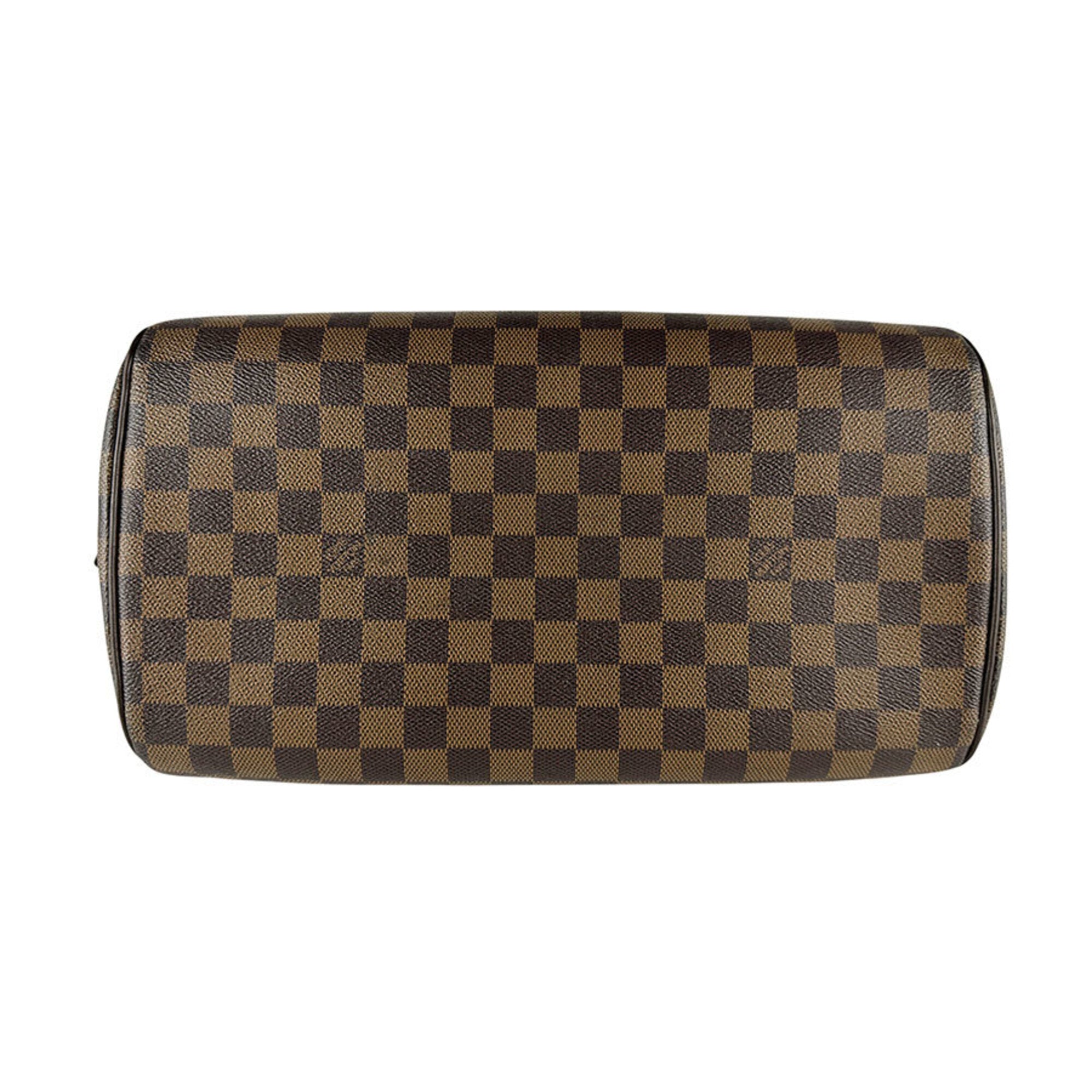 Louis Vuitton Damier Canvas Ebene Damier Canvas Handbag (Pre-Owned)