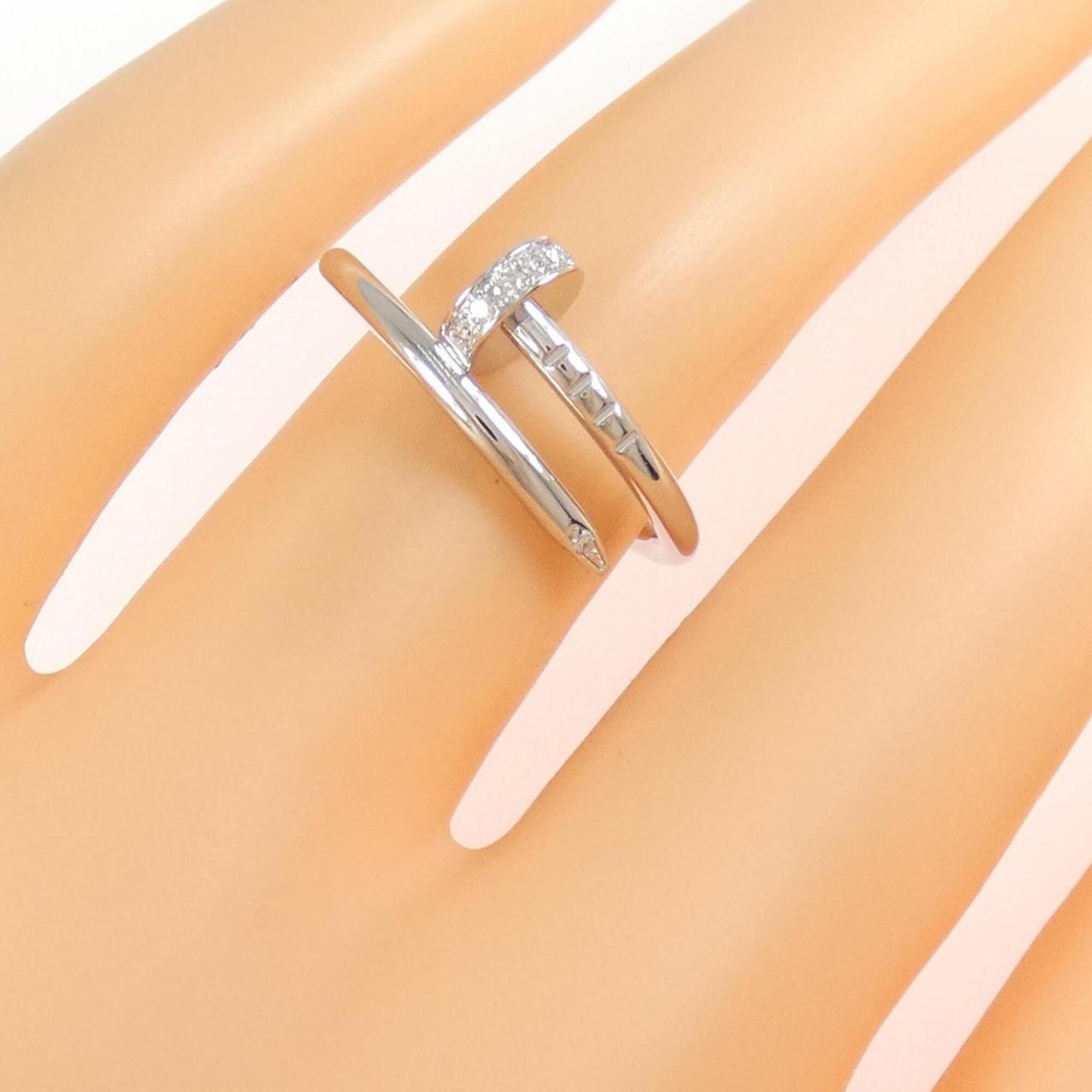 Cartier White Gold White Gold (18K) Band Ring (Pre-Owned)