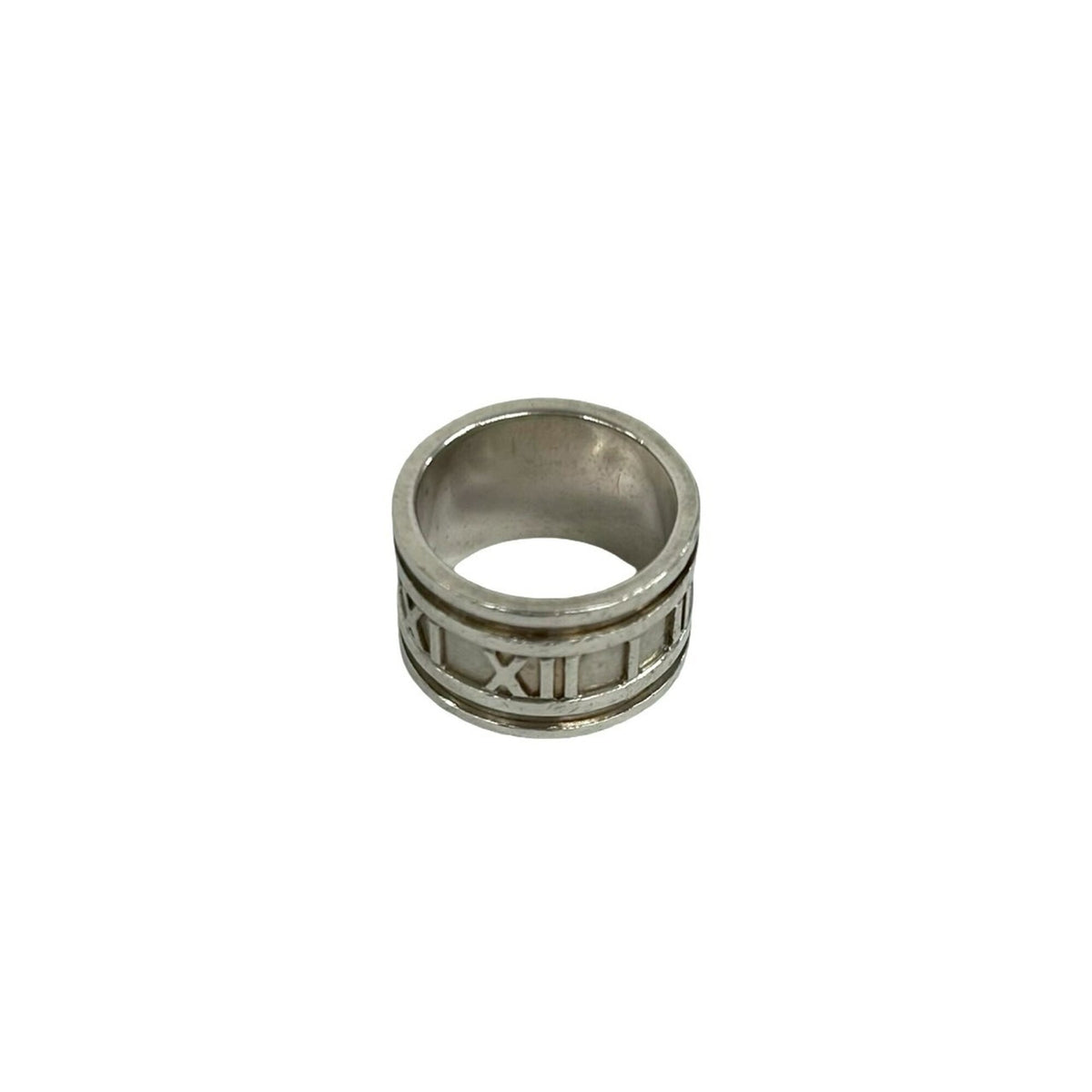 Tiffany Silver Silver 925 Band Ring (Pre-Owned)