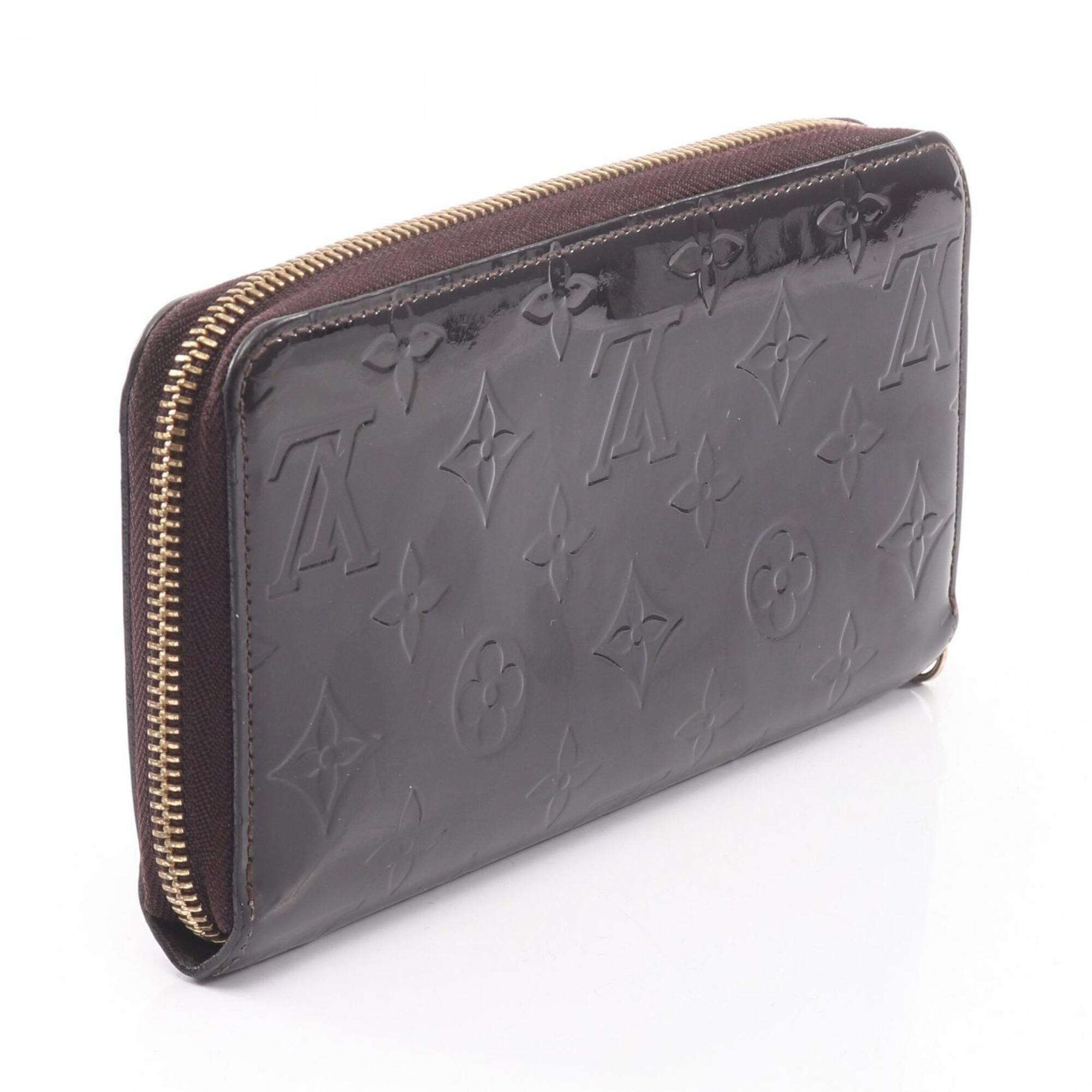 Louis Vuitton Amarante Purple Vernis Long Wallet (Bi-Fold) (Pre-Owned)