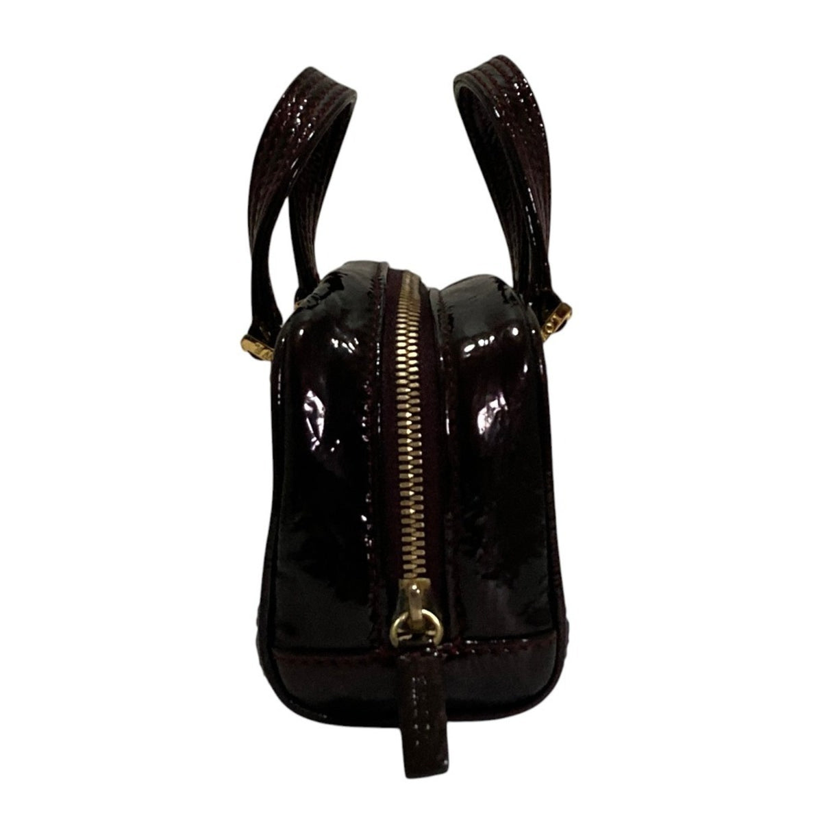 Loewe Burgundy Patent Leather Handbag (Pre-Owned)