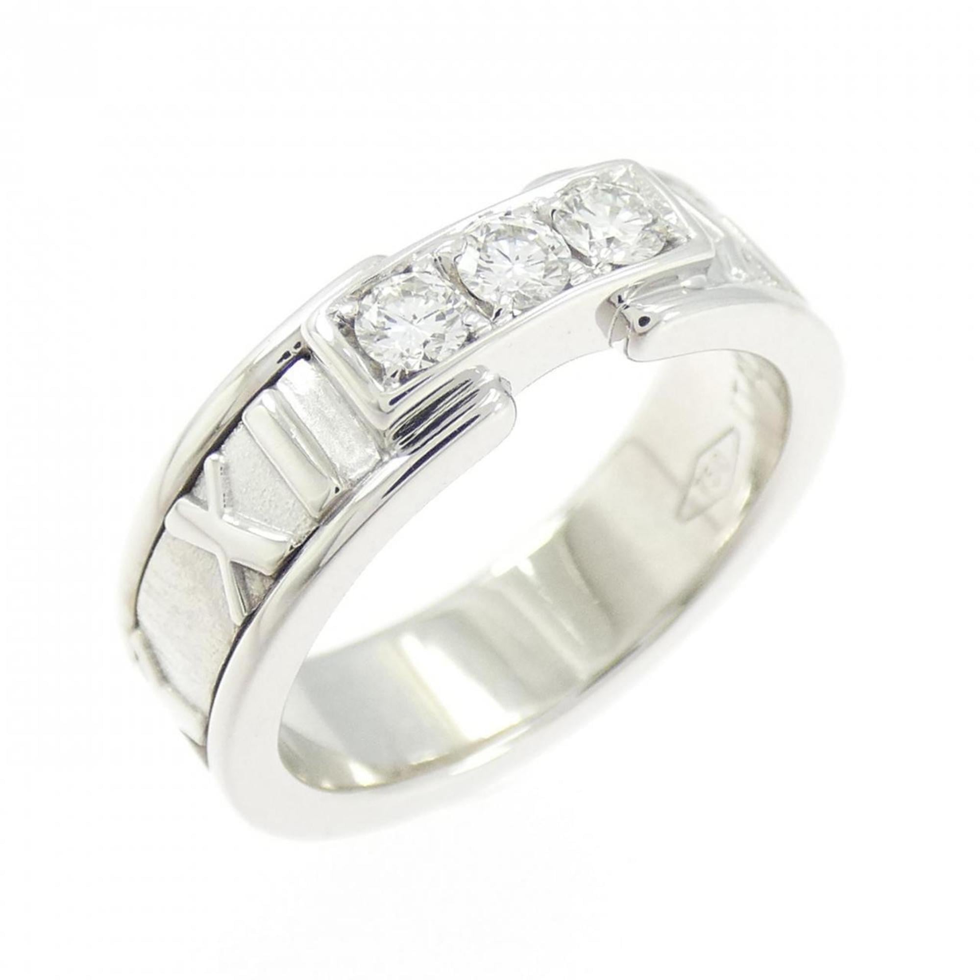 Tiffany White Gold White Gold (18K) Band Ring (Pre-Owned)