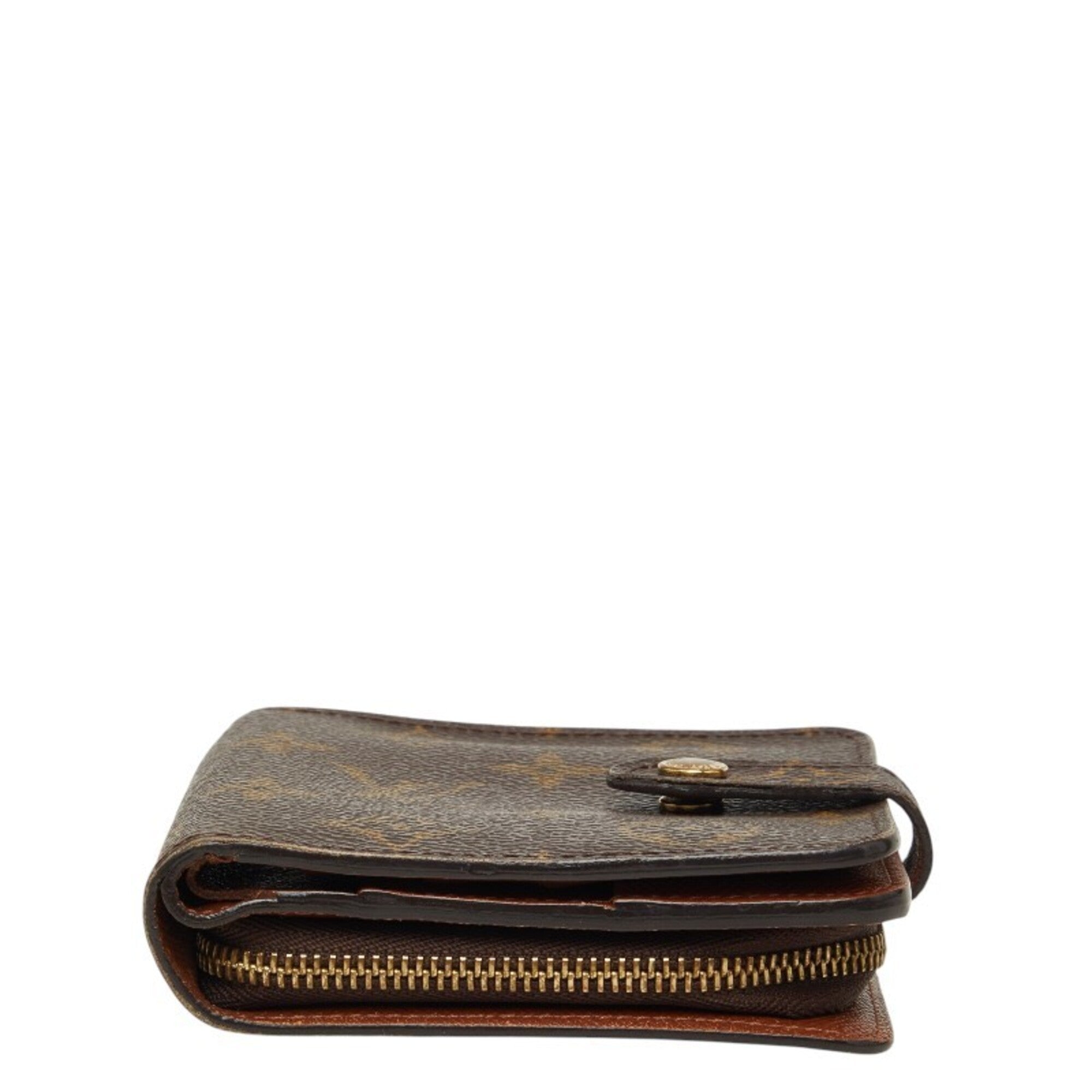 Louis Vuitton Brown Pvc Leather Wallet (Bi-Fold) (Pre-Owned)