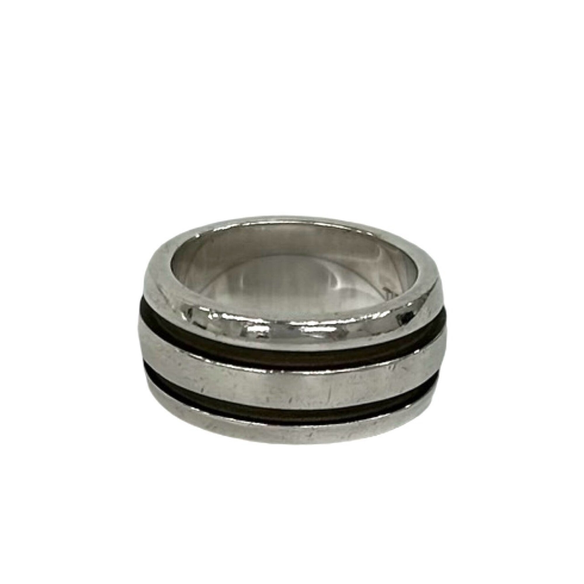 Tiffany Silver Silver 925 Band Ring (Pre-Owned)