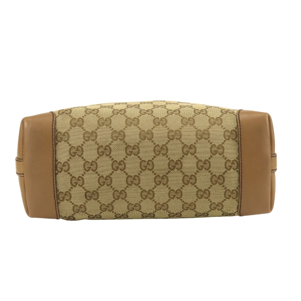 Gucci Brown Gg Canvas Pouch Tote Bag (Pre-Owned)