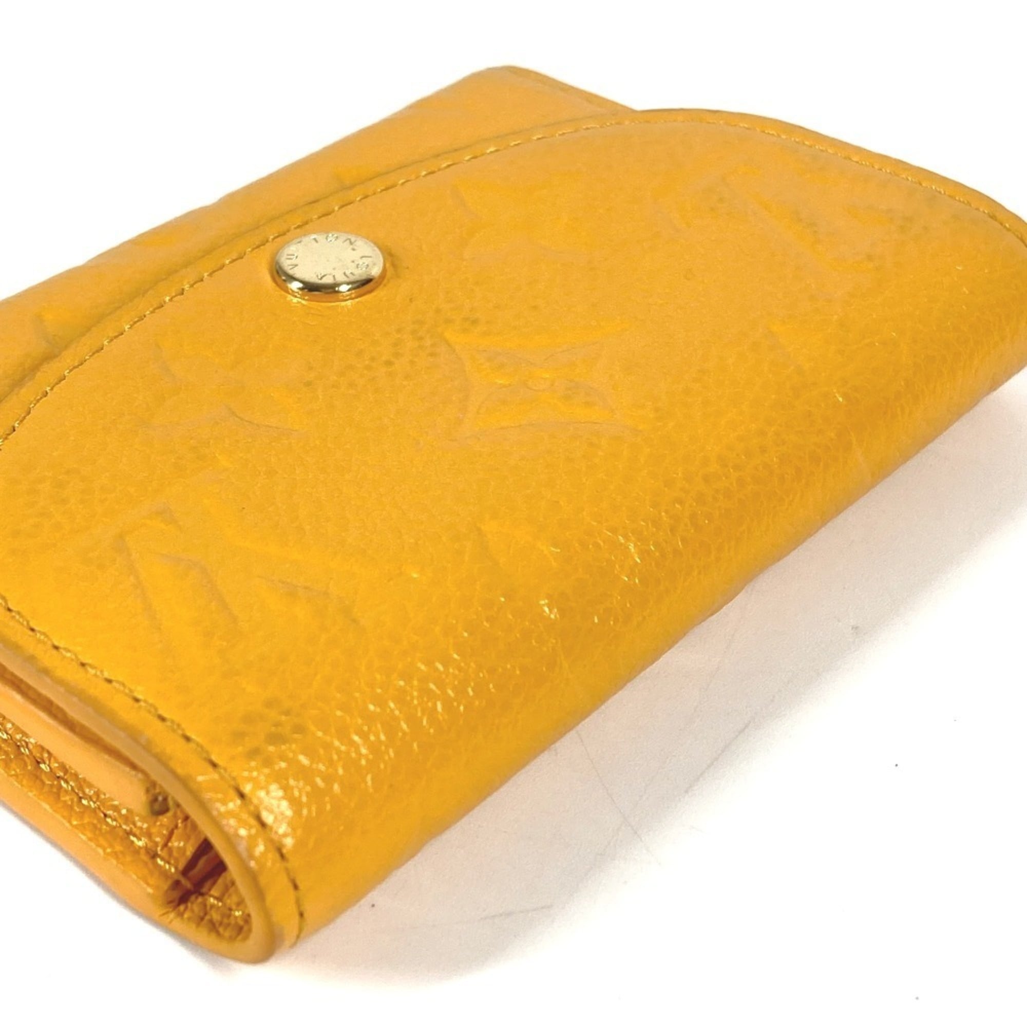 Louis Vuitton Jaune Yellow Monogram Empreinte Coin Purse/Coin Case (Pre-Owned)