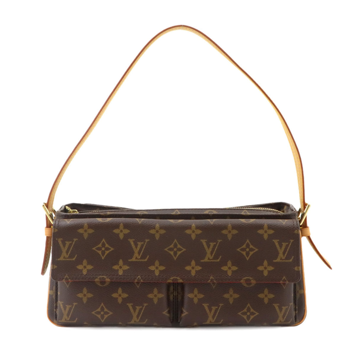 Louis Vuitton Brown Monogram Monogram Handbag Shoulder Bag (Pre-Owned)