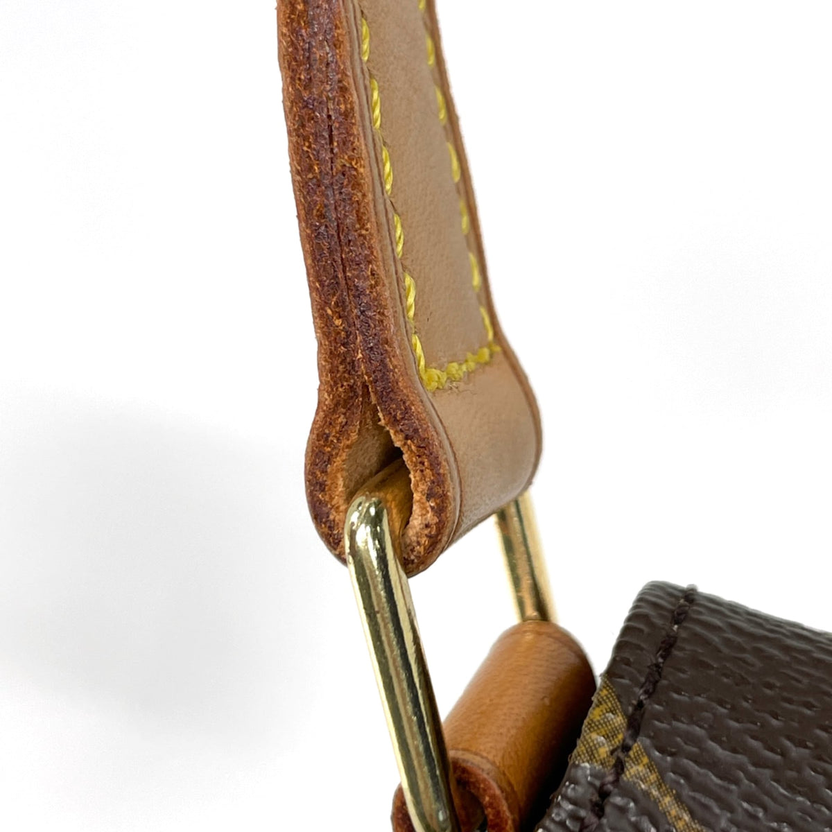 Louis Vuitton Brown Monogram Shoulder Bag (Pre-Owned)