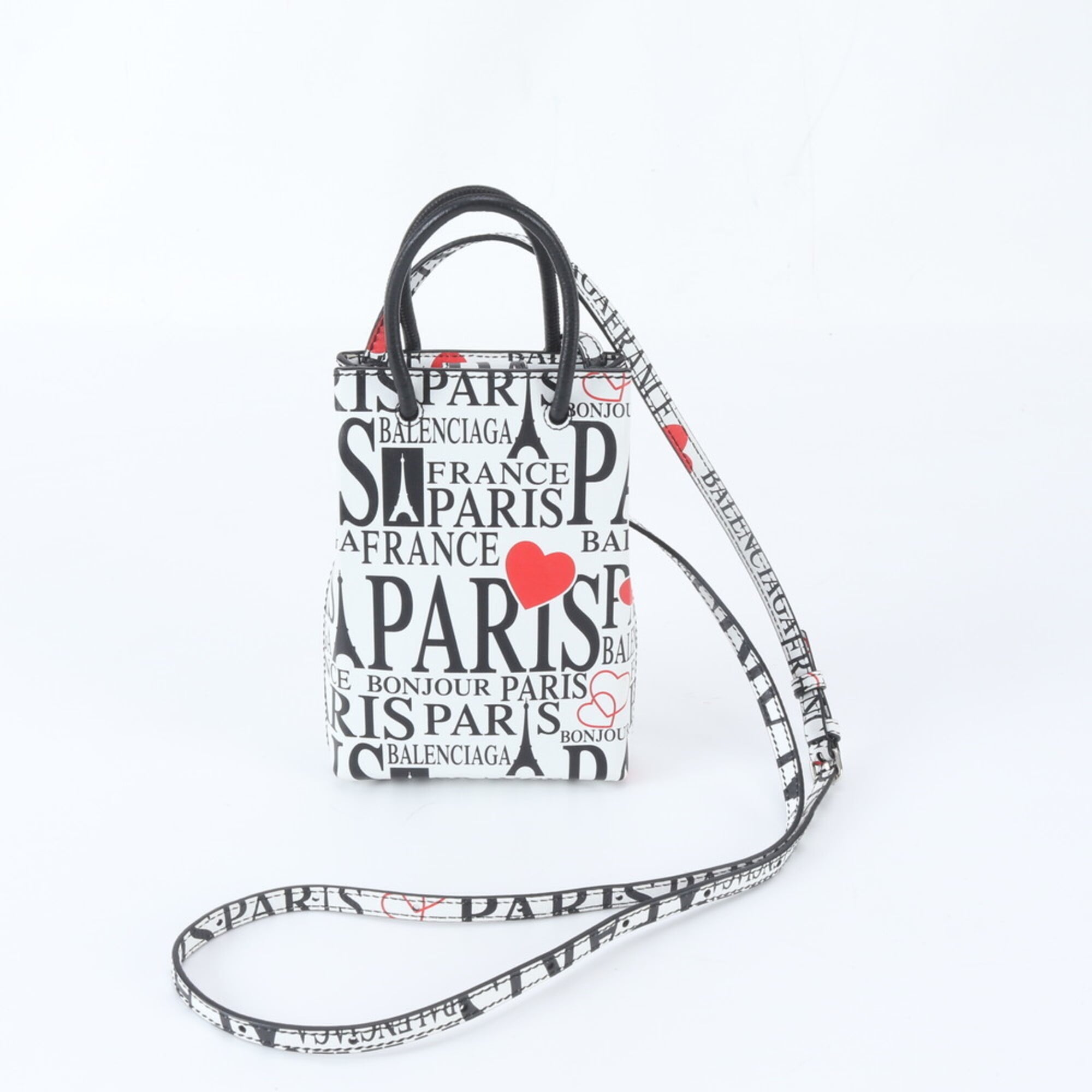 Balenciaga White Leather Shoulder Bag (Pre-Owned)