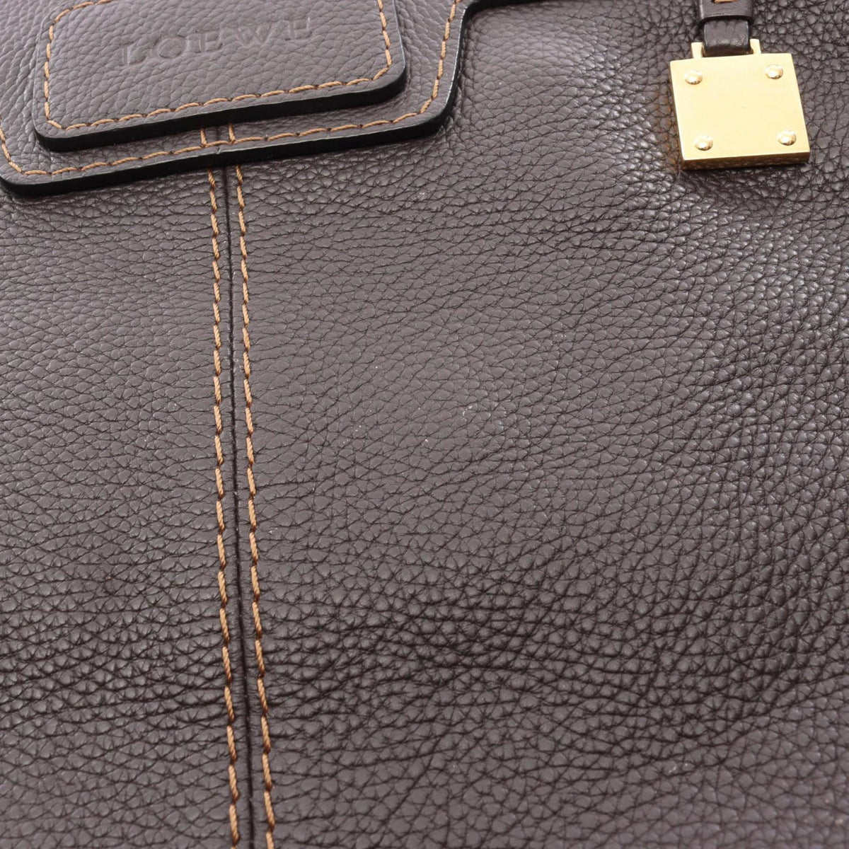 Loewe Brown Leather Shoulder Bag (Pre-Owned)