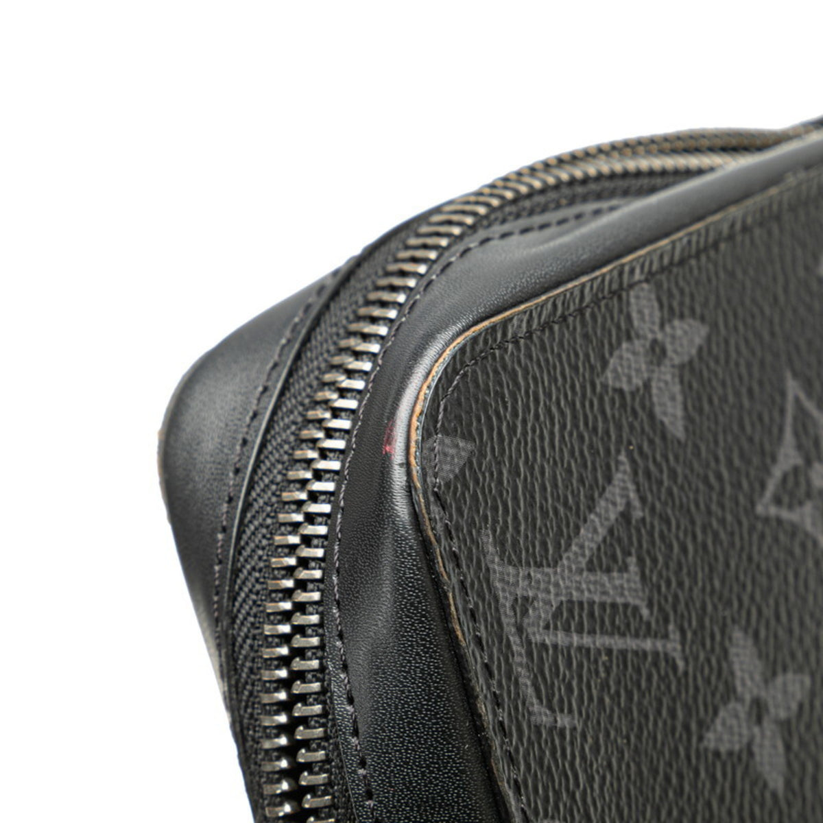 Louis Vuitton Black Pvc Leather Long Wallet (Bi-Fold) (Pre-Owned)