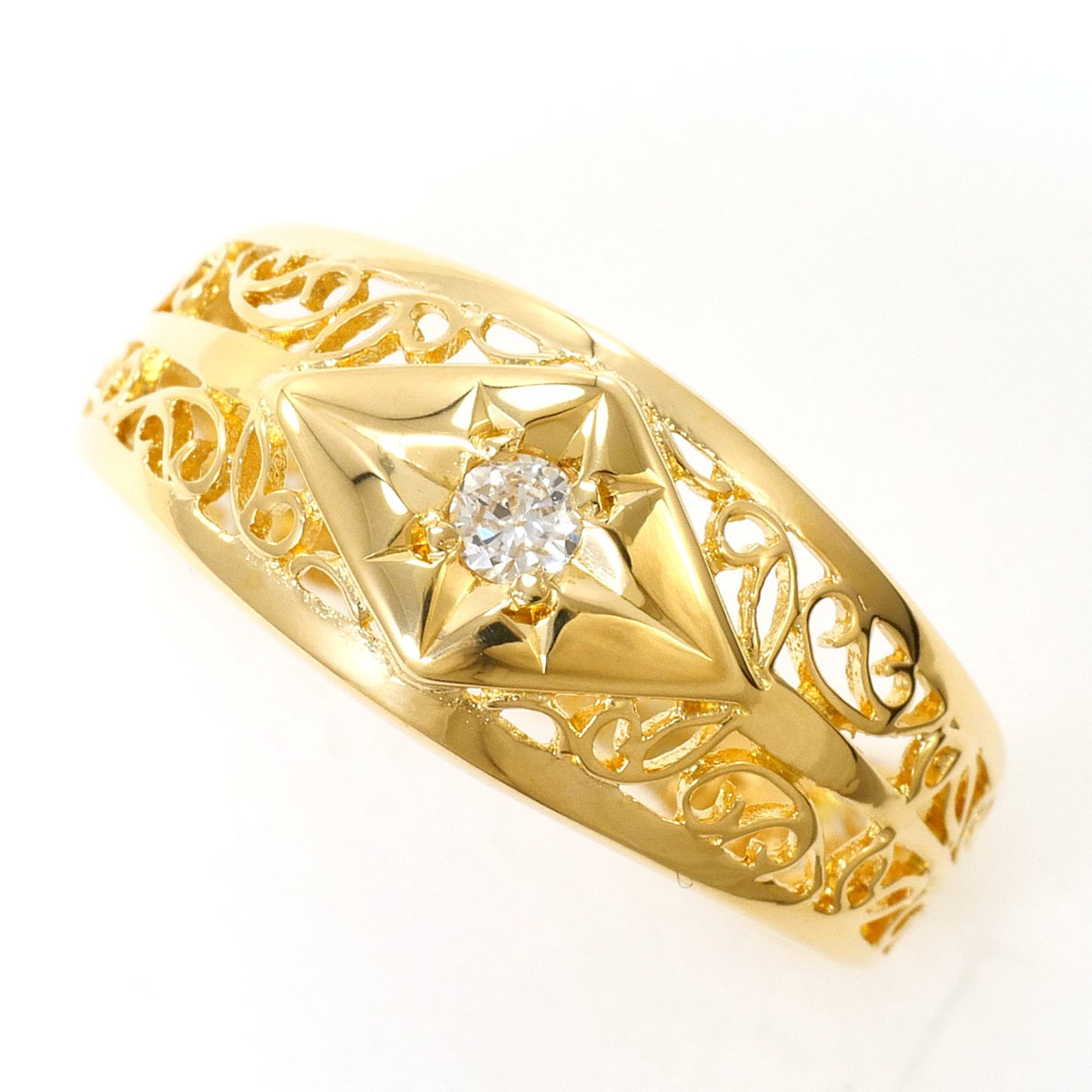 Unbranded Yellow Gold Yellow Gold (18K) Band Ring (Pre-Owned)