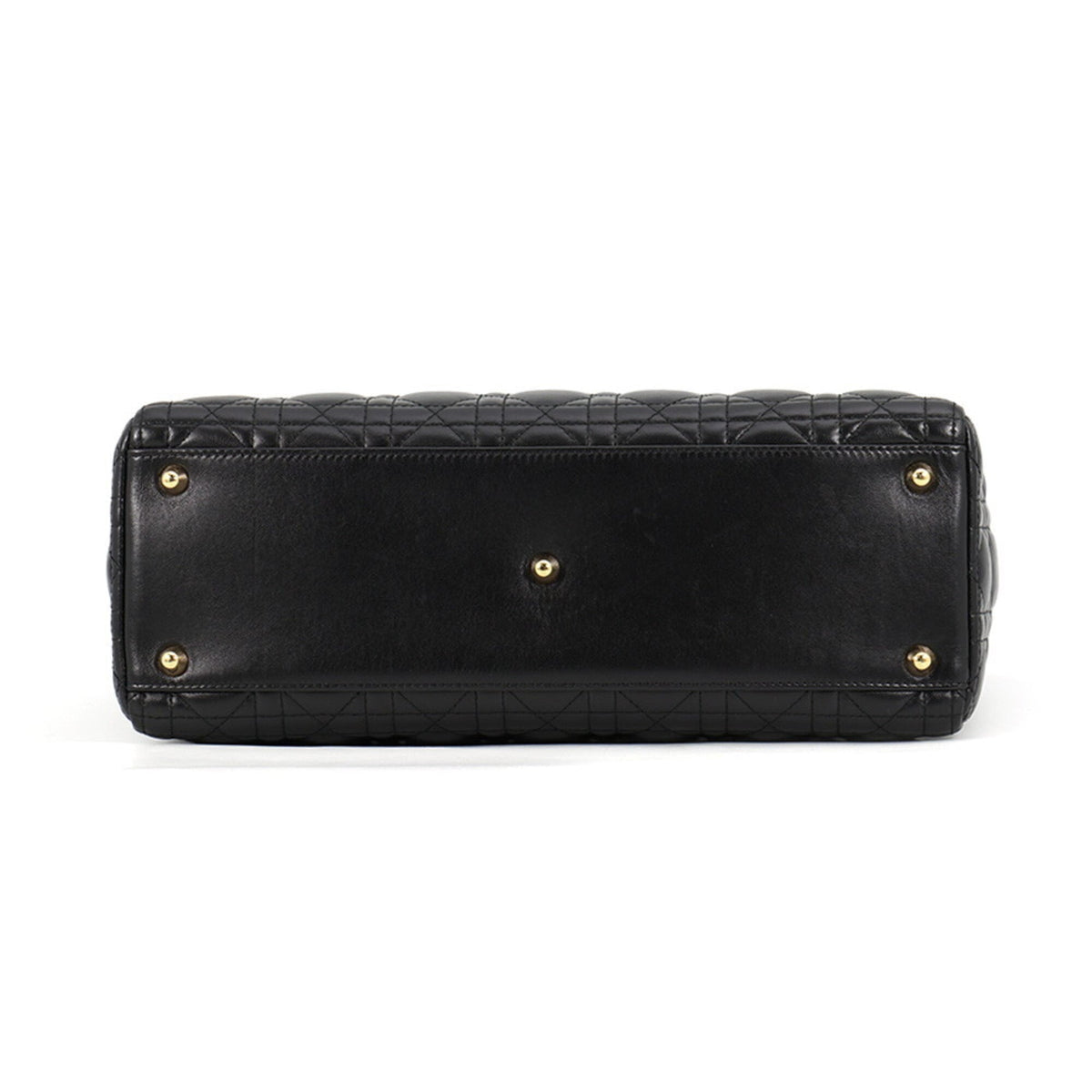Christian Dior Black Leather Handbag (Pre-Owned)