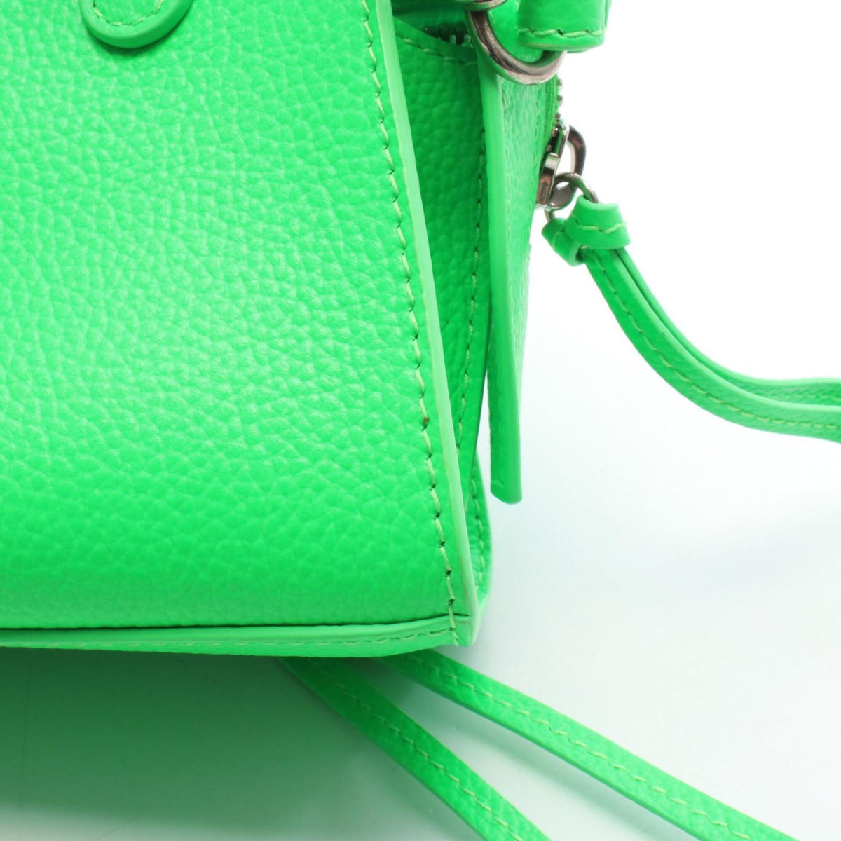 Balenciaga Green Leather Handbag (Pre-Owned)