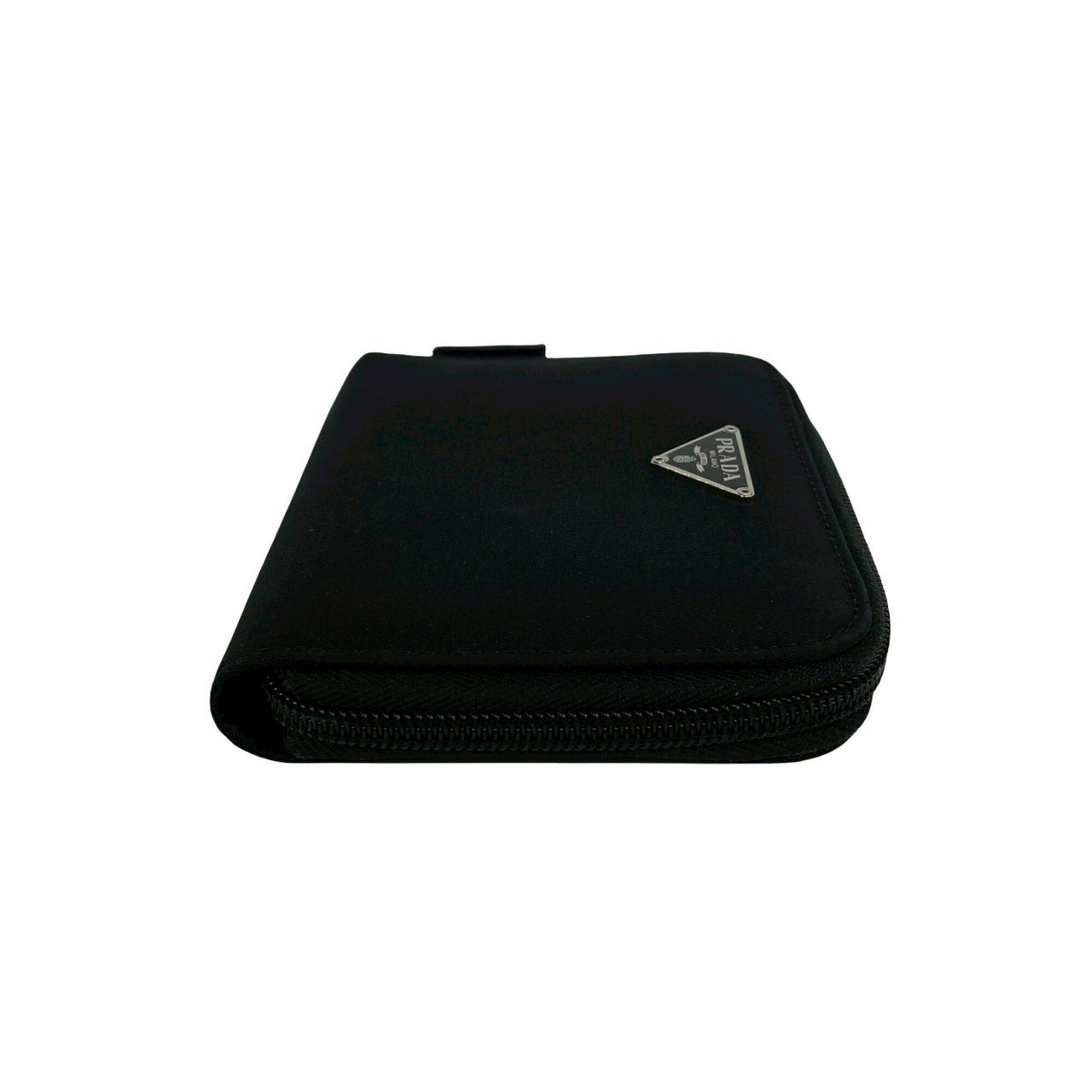 Prada Black Nylon Wallet (Bi-Fold) (Pre-Owned)
