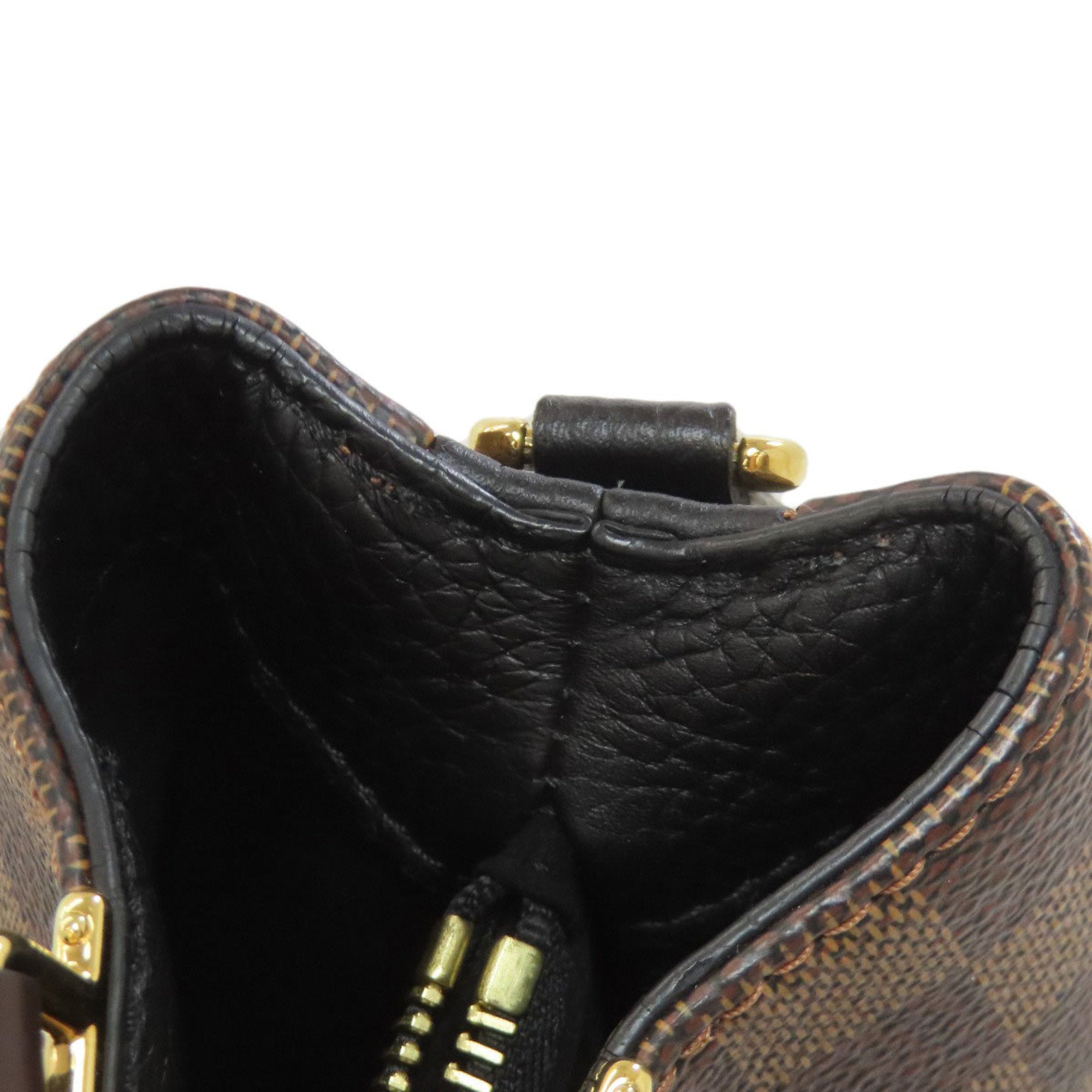 Louis Vuitton Damier Canvas Ebene Damier Canvas Handbag (Pre-Owned)