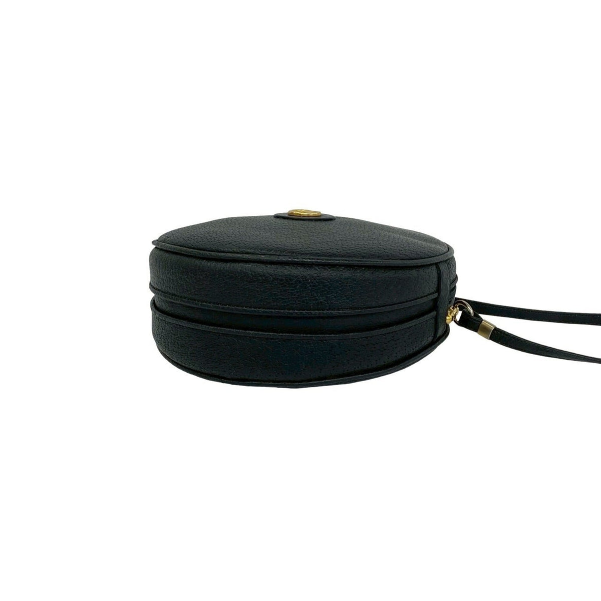 Gucci Black Leather Pochette Shoulder Bag (Pre-Owned)