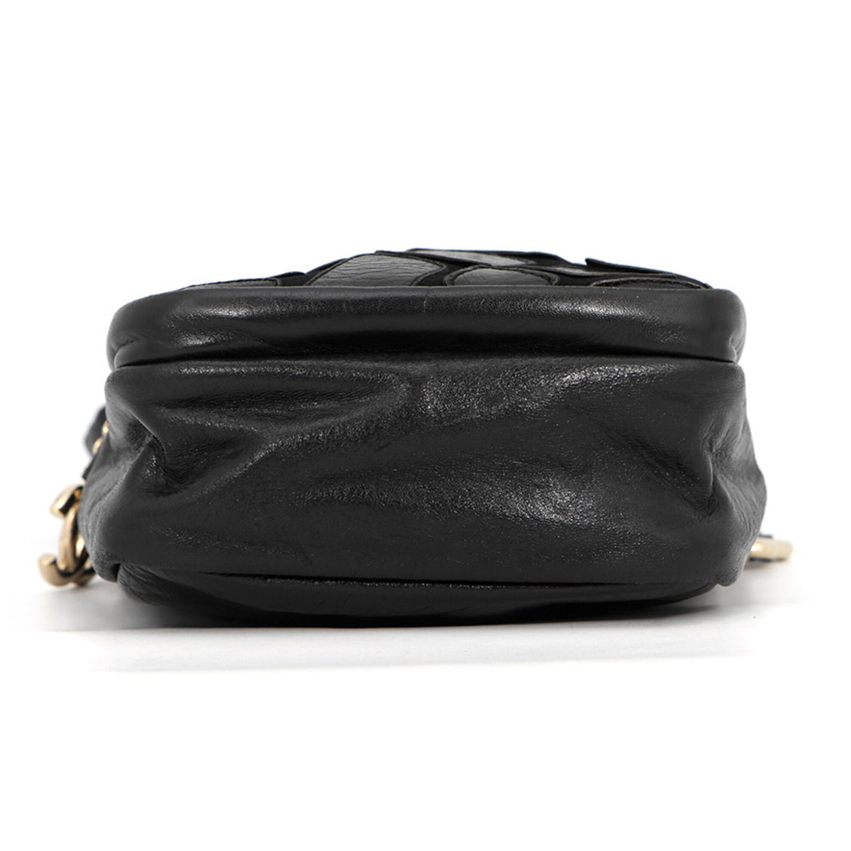 Chanel Black Leather Shoulder Bag (Pre-Owned)