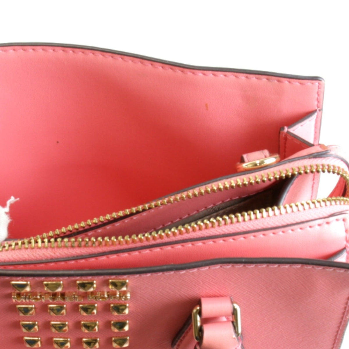 Michael Kors Pink Leather Shoulder Bag (Pre-Owned)