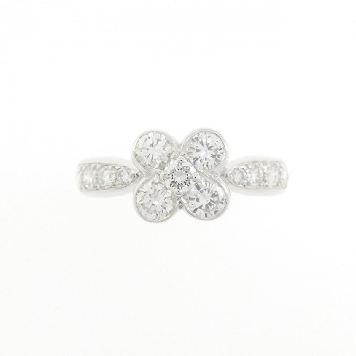 Van Cleef & Arpels White Gold (18K) Band Ring (Pre-Owned)