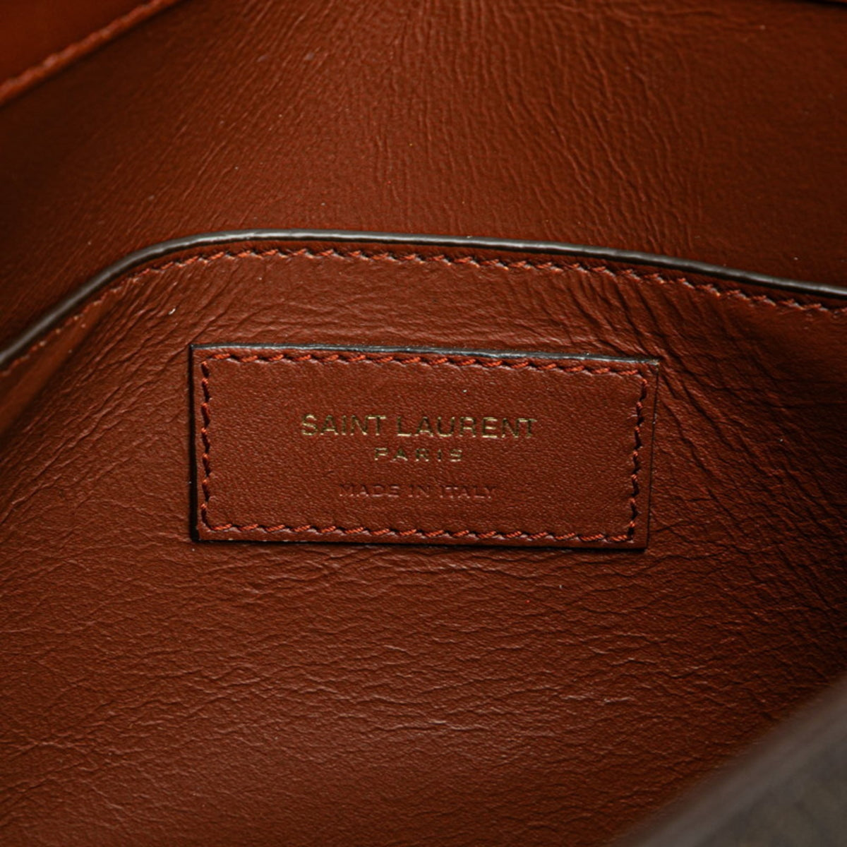 Saint Laurent Brown Pvc Leather Shoulder Bag (Pre-Owned)