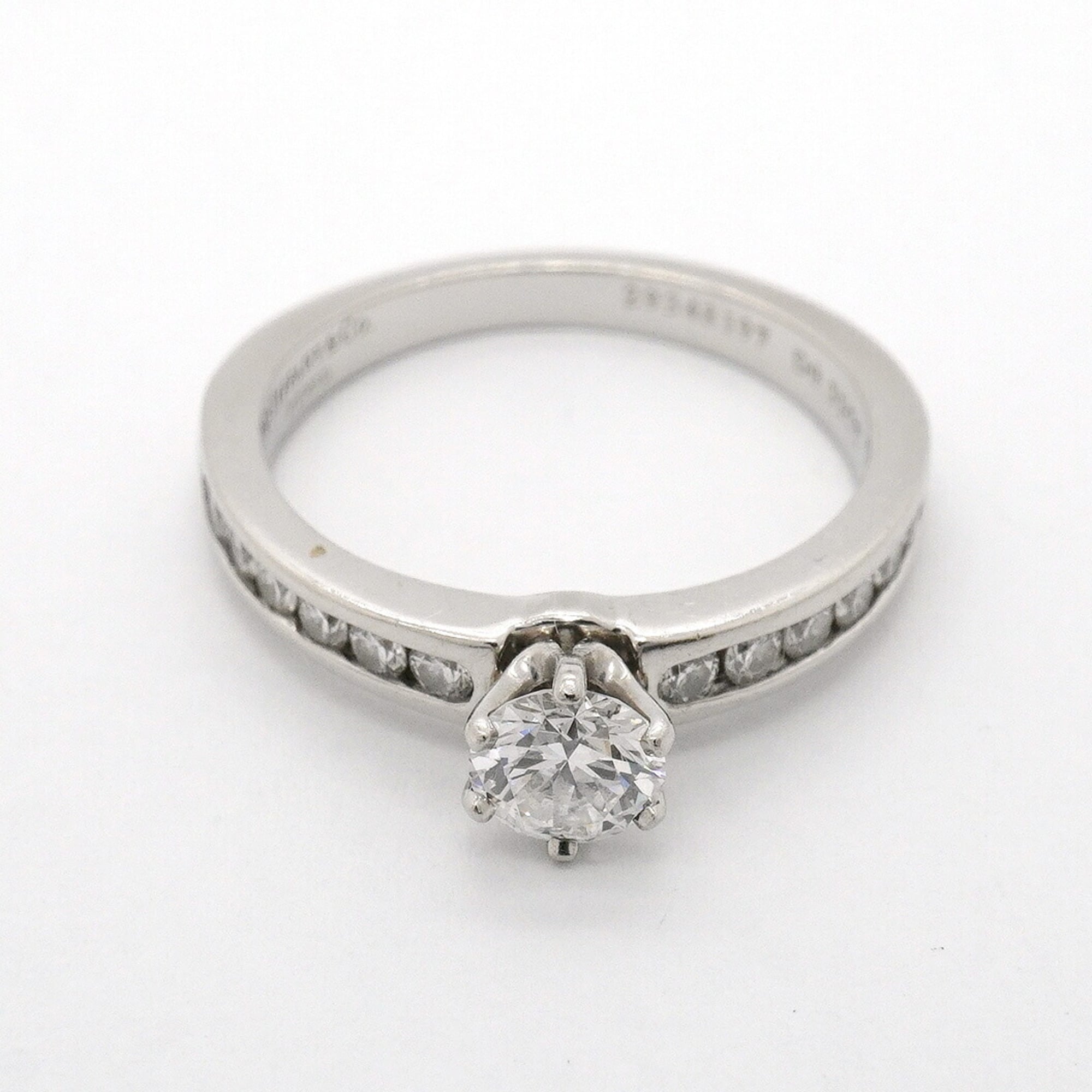 Tiffany Platinum 950 Band Ring (Pre-Owned)