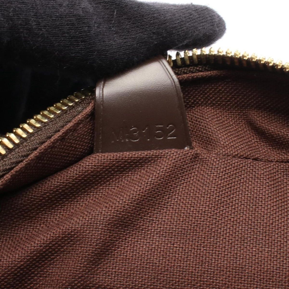 Louis Vuitton Brown Damier Canvas Coated Canvas Leather Shoulder Bag (Pre-Owned)