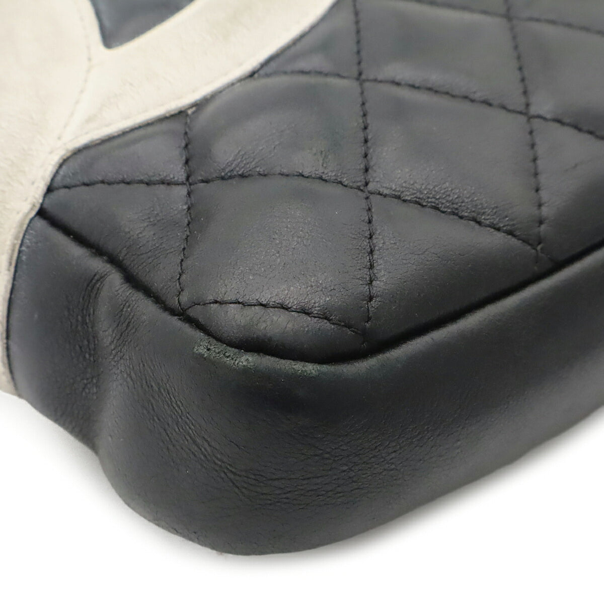 Chanel Ligne Cambon Black White Cambon Ligne Shoulder Bag (Pre-Owned)