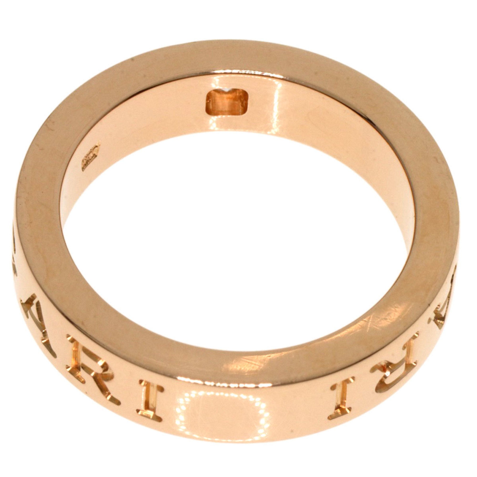 Bvlgari Pink Gold Pink Gold (18K) Band Ring (Pre-Owned)
