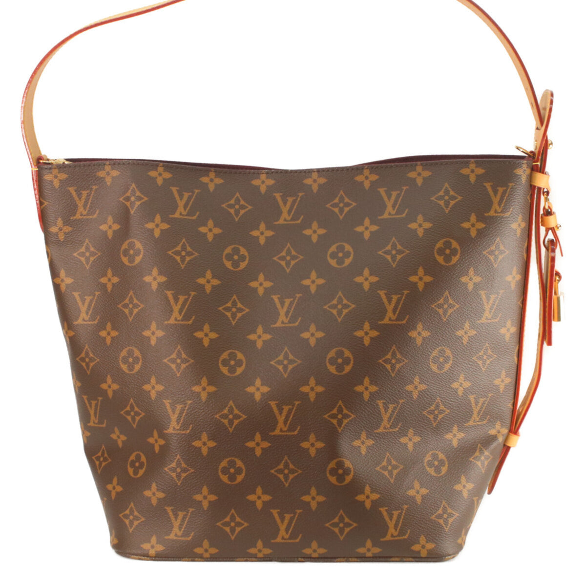 Louis Vuitton Brown Monogram Pouch Shoulder Bag (Pre-Owned)