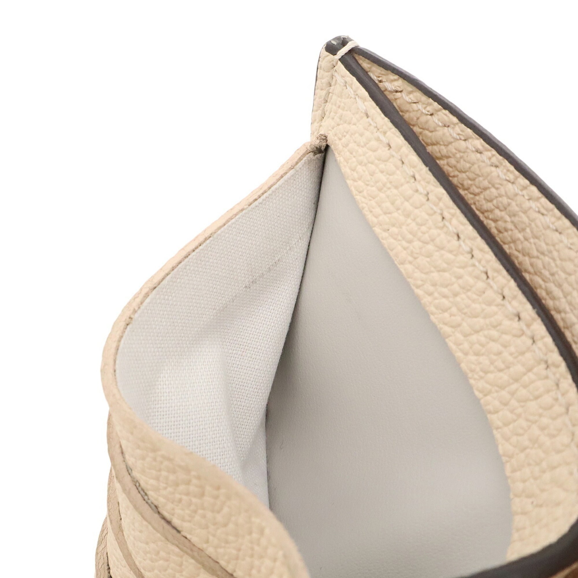 Louis Vuitton Cream Leather Clutch Bag Pochette Shoulder Bag (Pre-Owned)