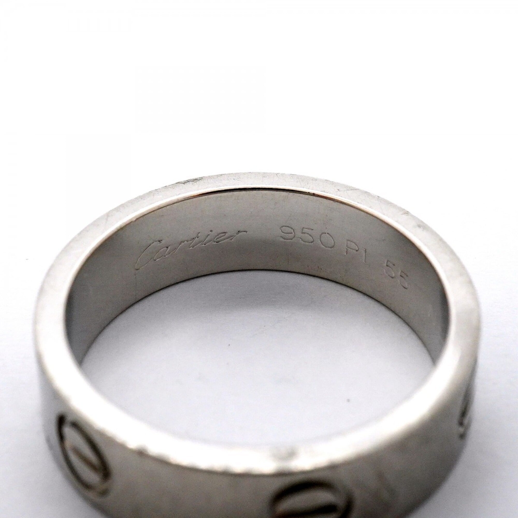 Cartier Platinum 950 Band Ring (Pre-Owned)