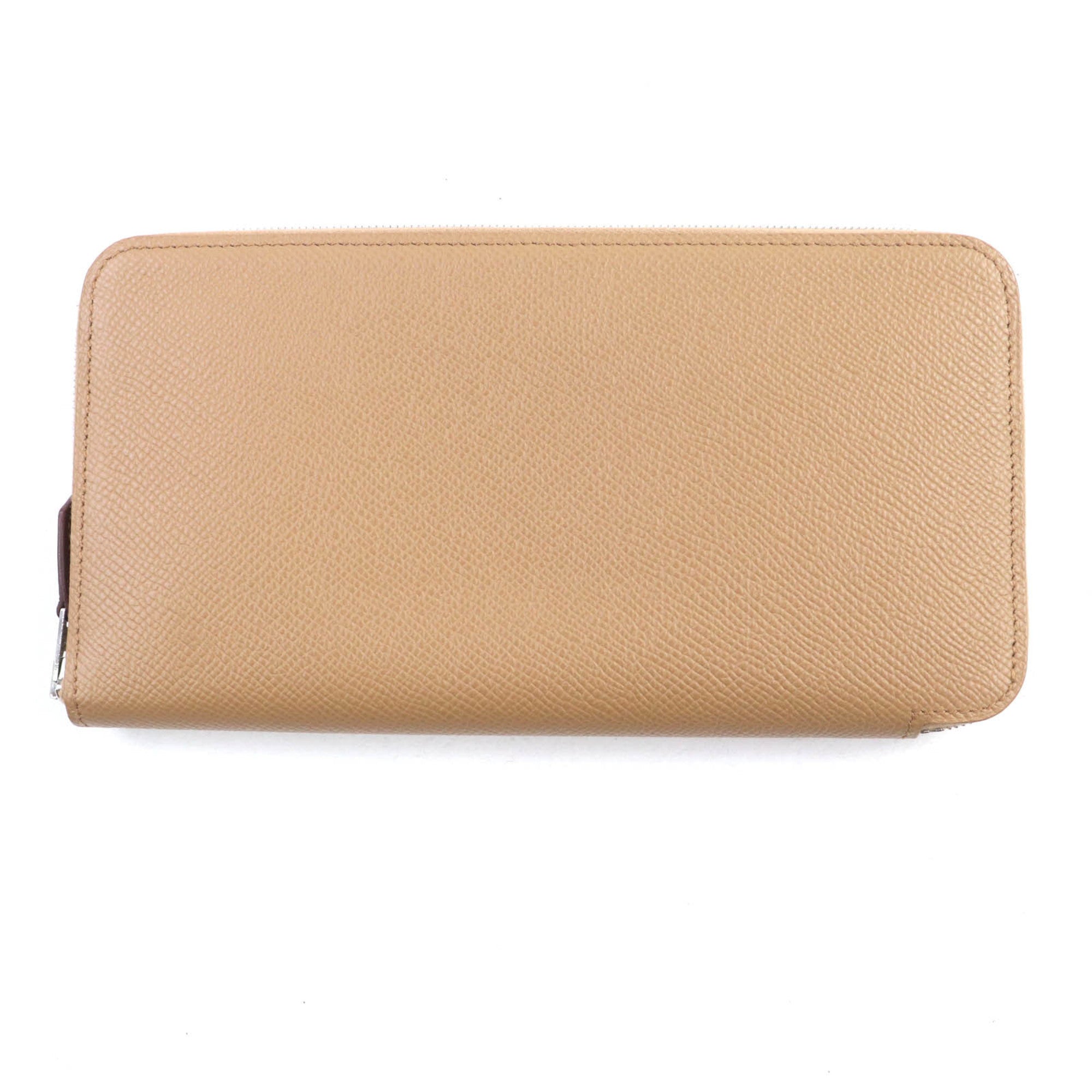 Hermes Silk'in Epsom Leather Long Wallet (Bi-Fold) (Pre-Owned)