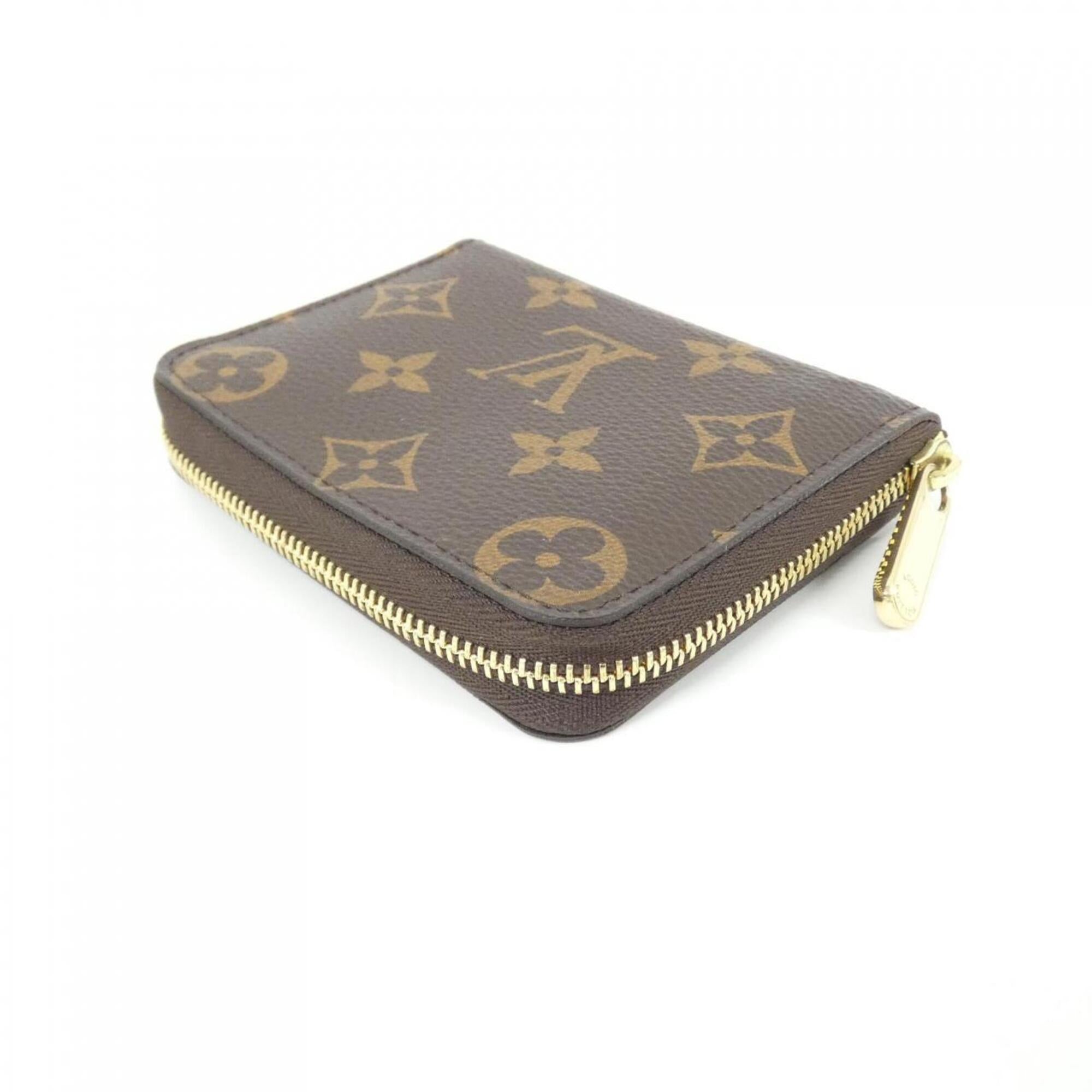 Louis Vuitton Marron Coated Canvas Coin Purse/Coin Case (Pre-Owned)