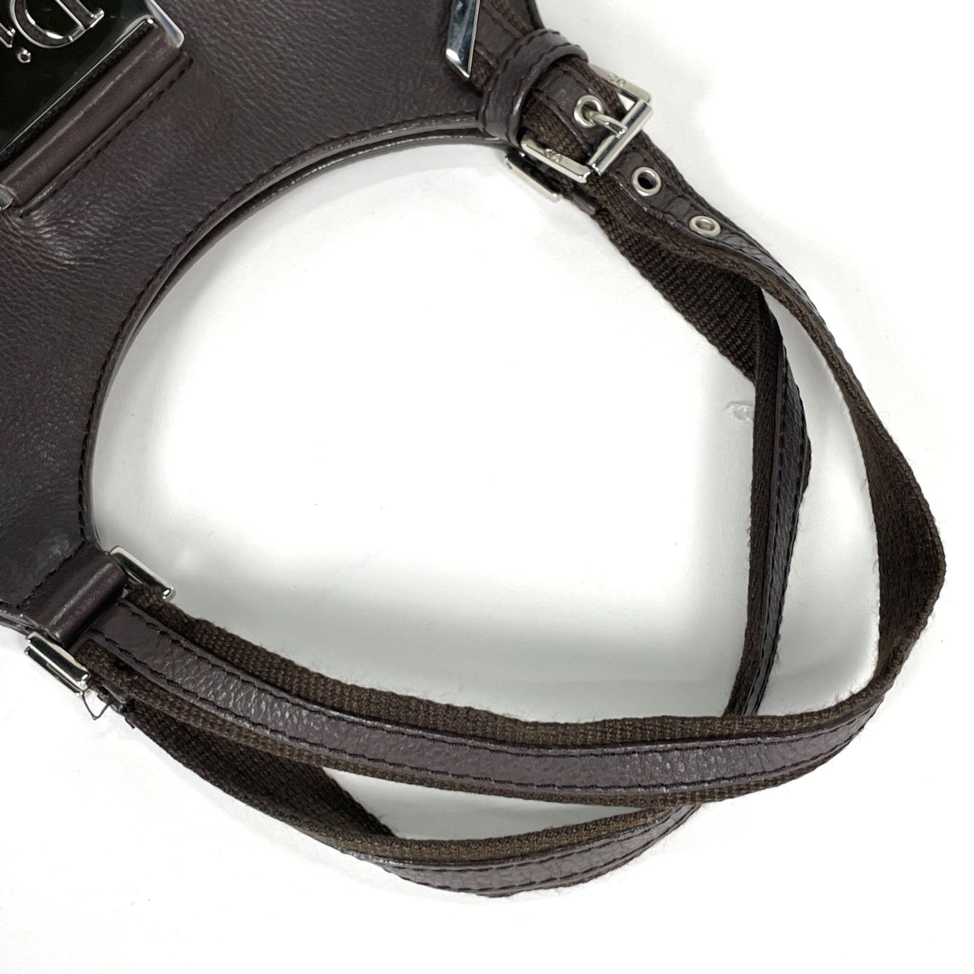 Christian Dior Brown Trotter Handbag (Pre-Owned)