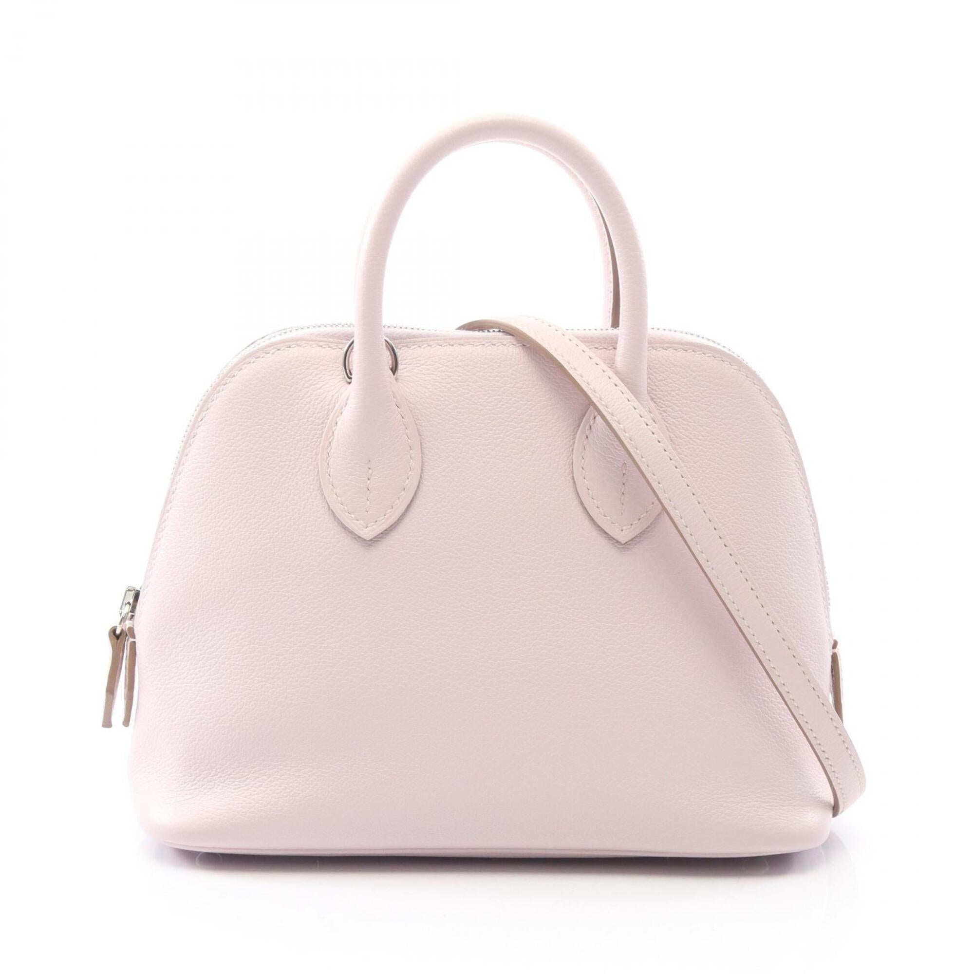 Hermes Pink Evercalf Leather Handbag (Pre-Owned)