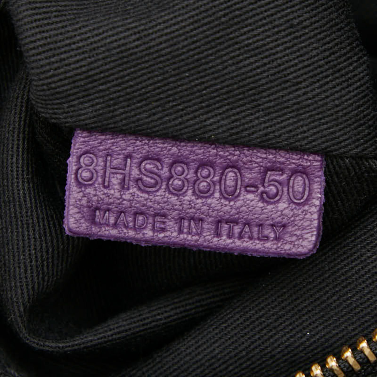 Chloé Purple Leather Shoulder Bag (Pre-Owned)