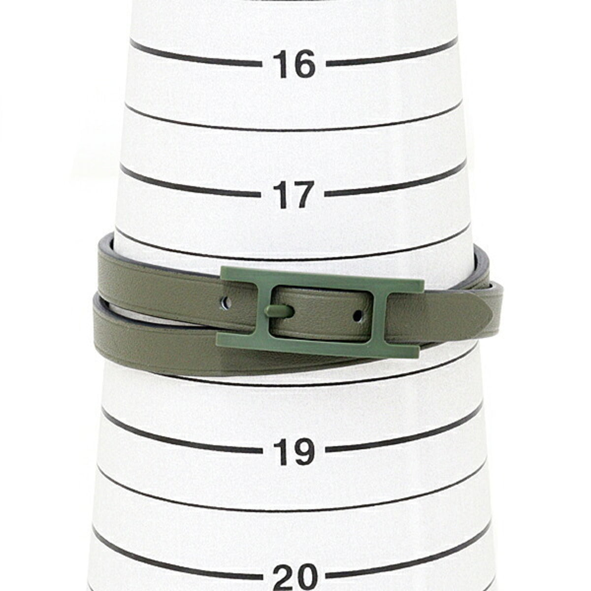 Hermes Navy Epsom Leather Swift Leather Charm Bracelet (Pre-Owned)